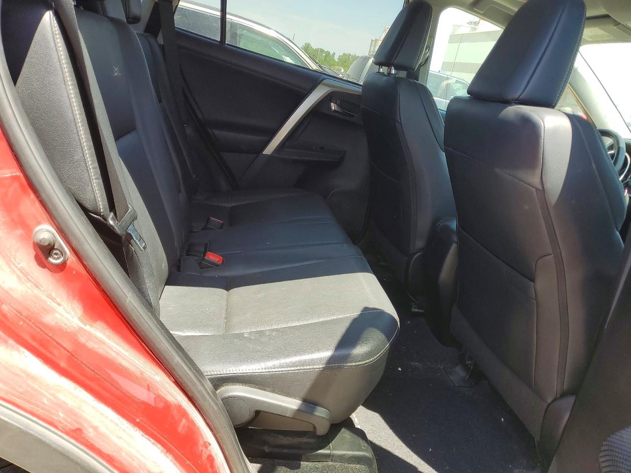 2015 Toyota Rav4 Limited Красный vin: 2T3YFREVXFW158263