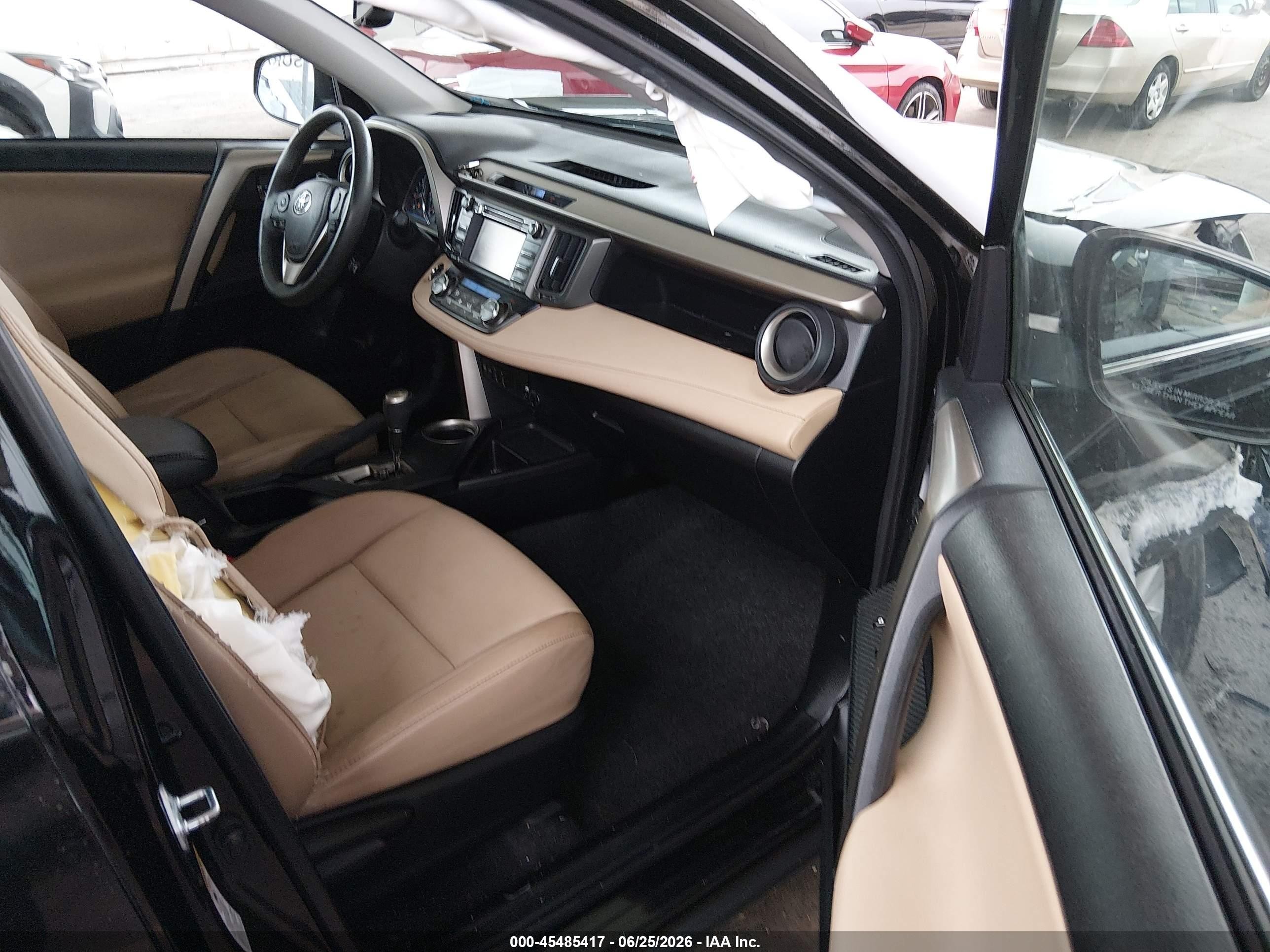 2015 Toyota Rav4 Limited Black vin: 2T3YFREVXFW188184