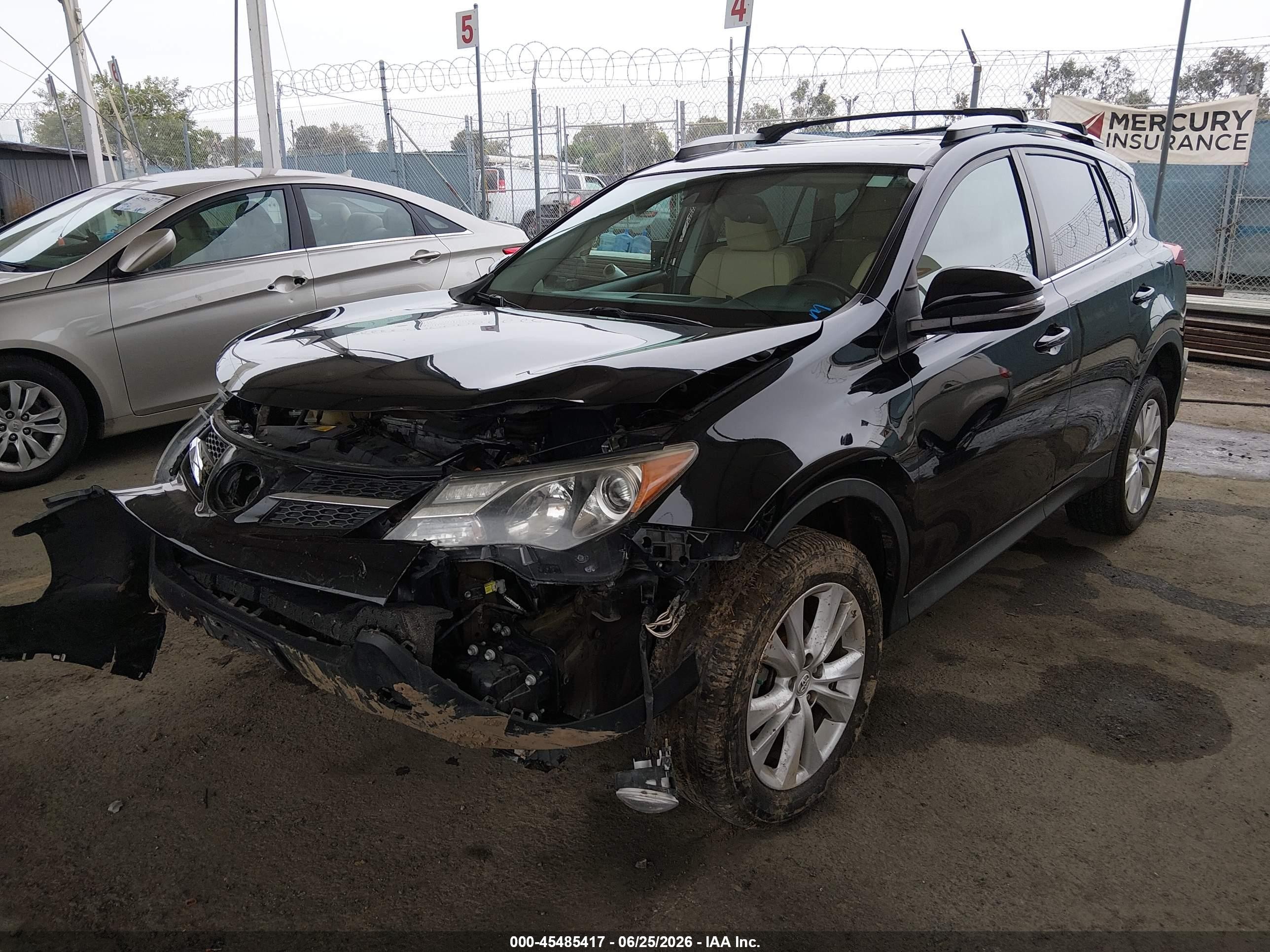 2015 Toyota Rav4 Limited Black vin: 2T3YFREVXFW188184