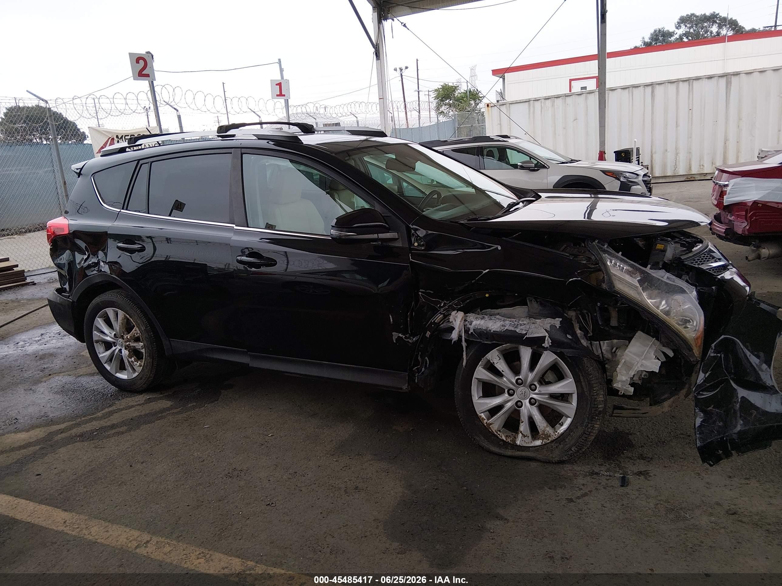 2015 Toyota Rav4 Limited Black vin: 2T3YFREVXFW188184