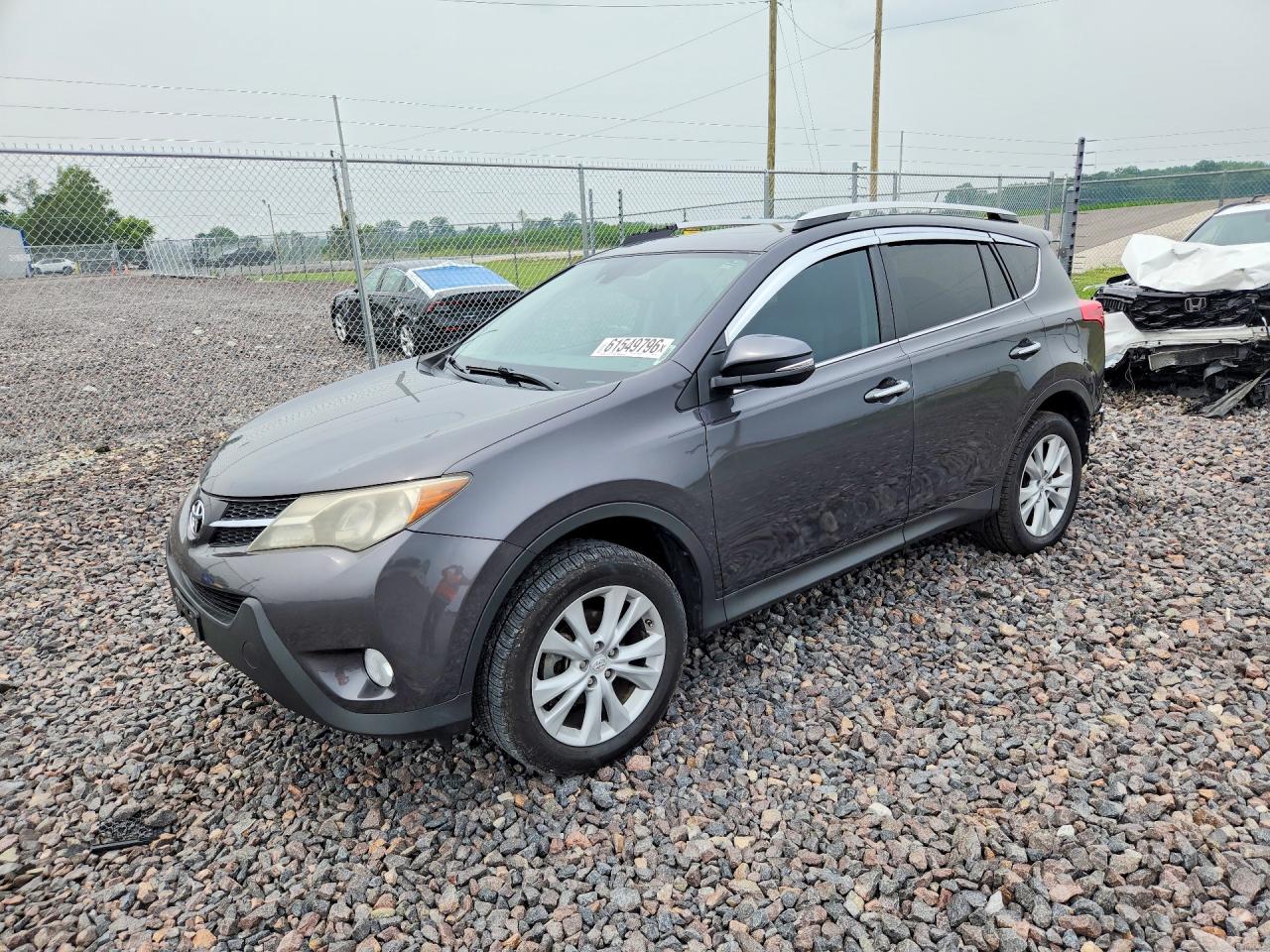 2015 Toyota Rav4 Limited Gray vin: 2T3YFREVXFW231437