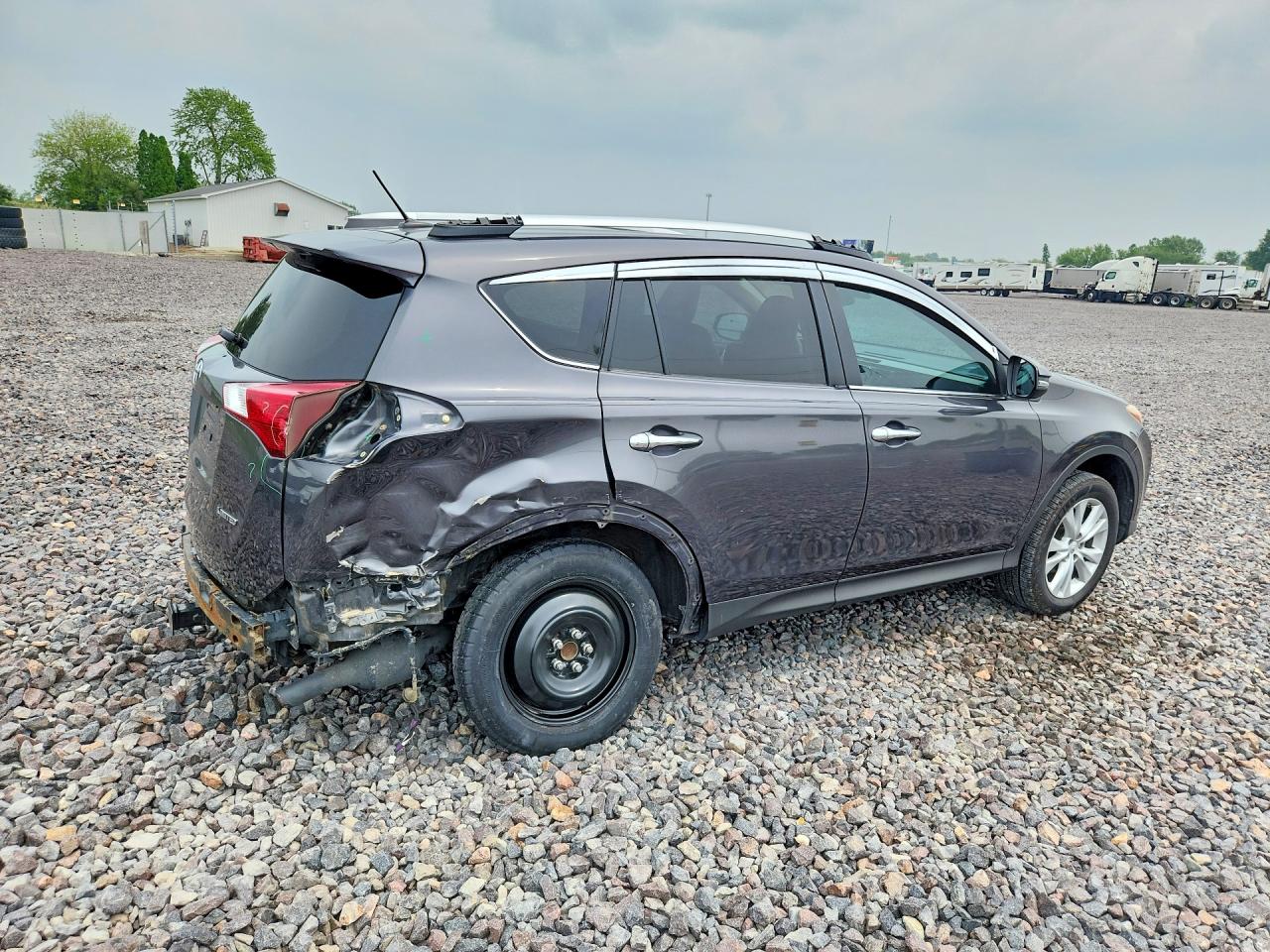 2015 Toyota Rav4 Limited Gray vin: 2T3YFREVXFW231437