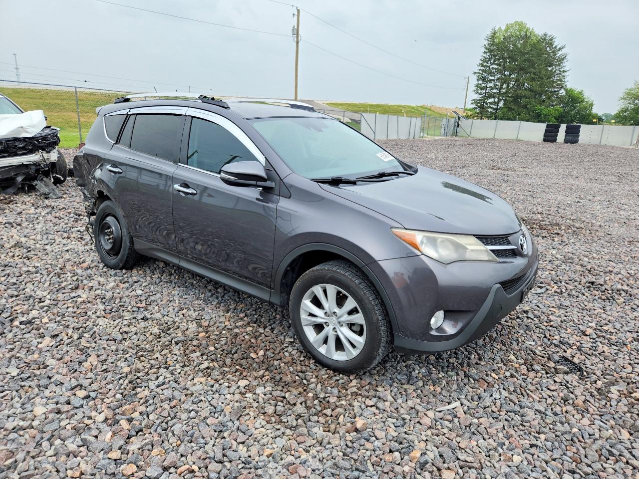 2015 Toyota Rav4 Limited Gray vin: 2T3YFREVXFW231437