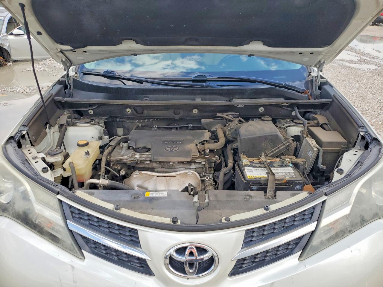 2015 Toyota Rav4 Limited White vin: 2T3YFREVXFW231583