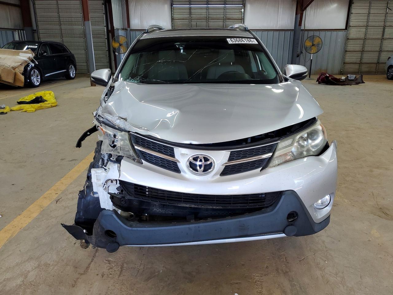 2015 Toyota Rav4 Limited Silver vin: 2T3YFREVXFW232927