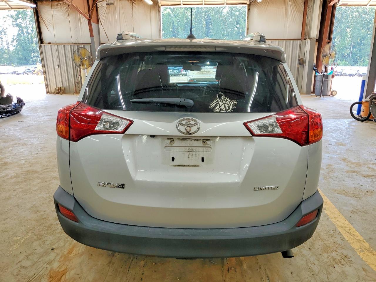 2015 Toyota Rav4 Limited Silver vin: 2T3YFREVXFW232927