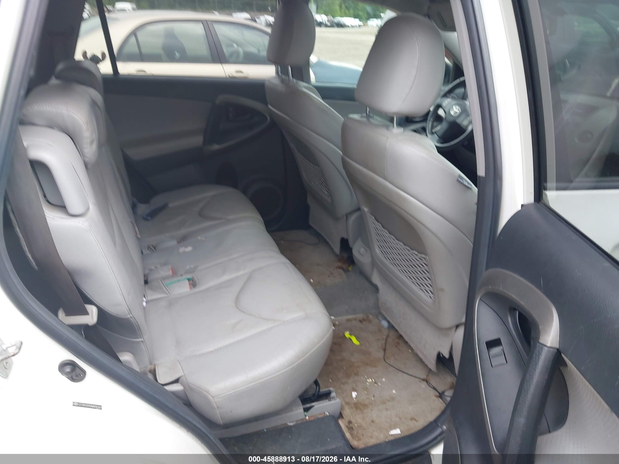 2010 Toyota Rav4 Limited V6 White vin: 2T3YK4DV0AW006484