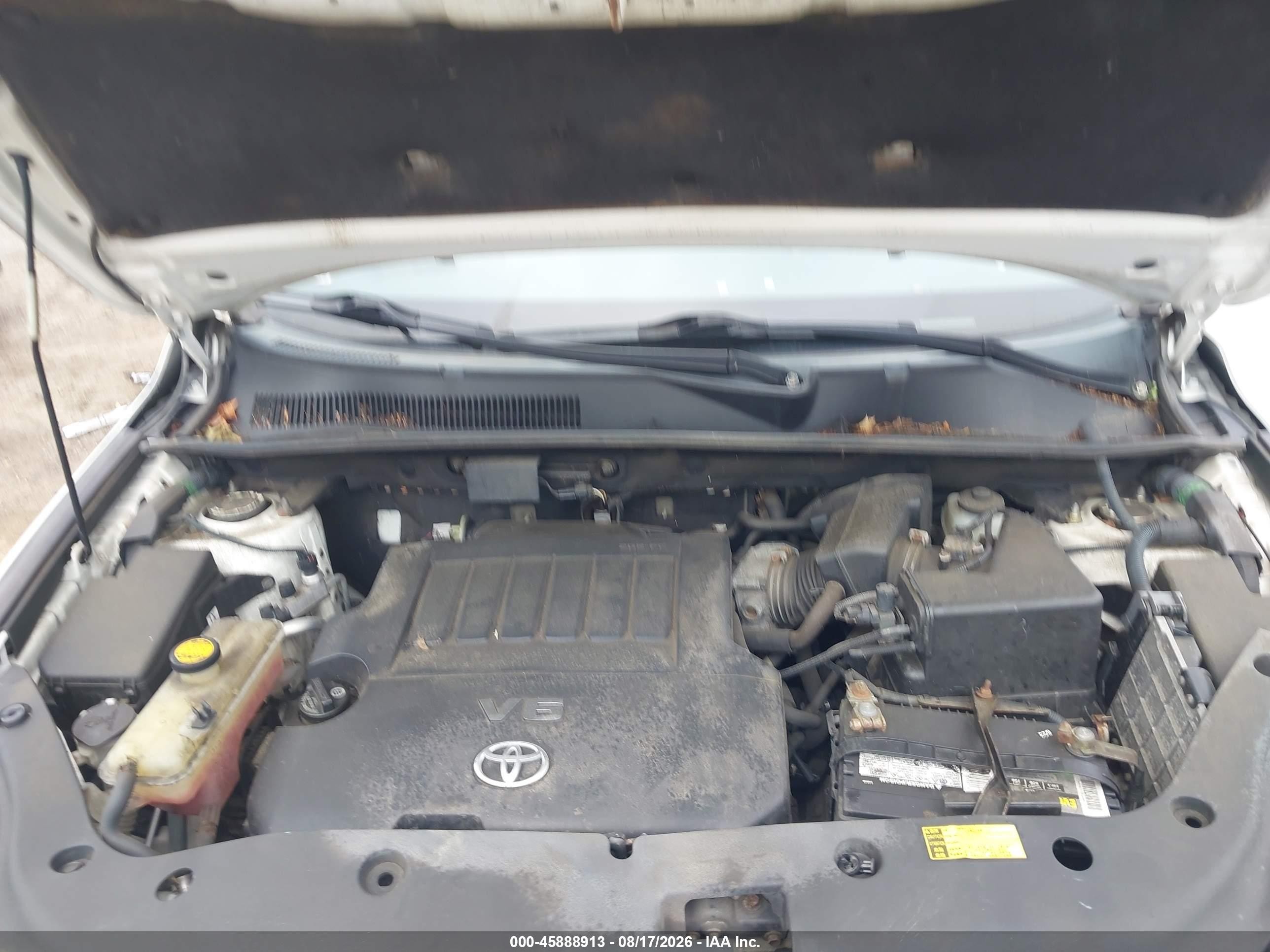 2010 Toyota Rav4 Limited V6 White vin: 2T3YK4DV0AW006484