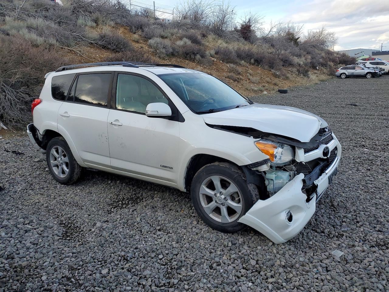 2011 Toyota Rav4 Limited White vin: 2T3YK4DV0BW012173