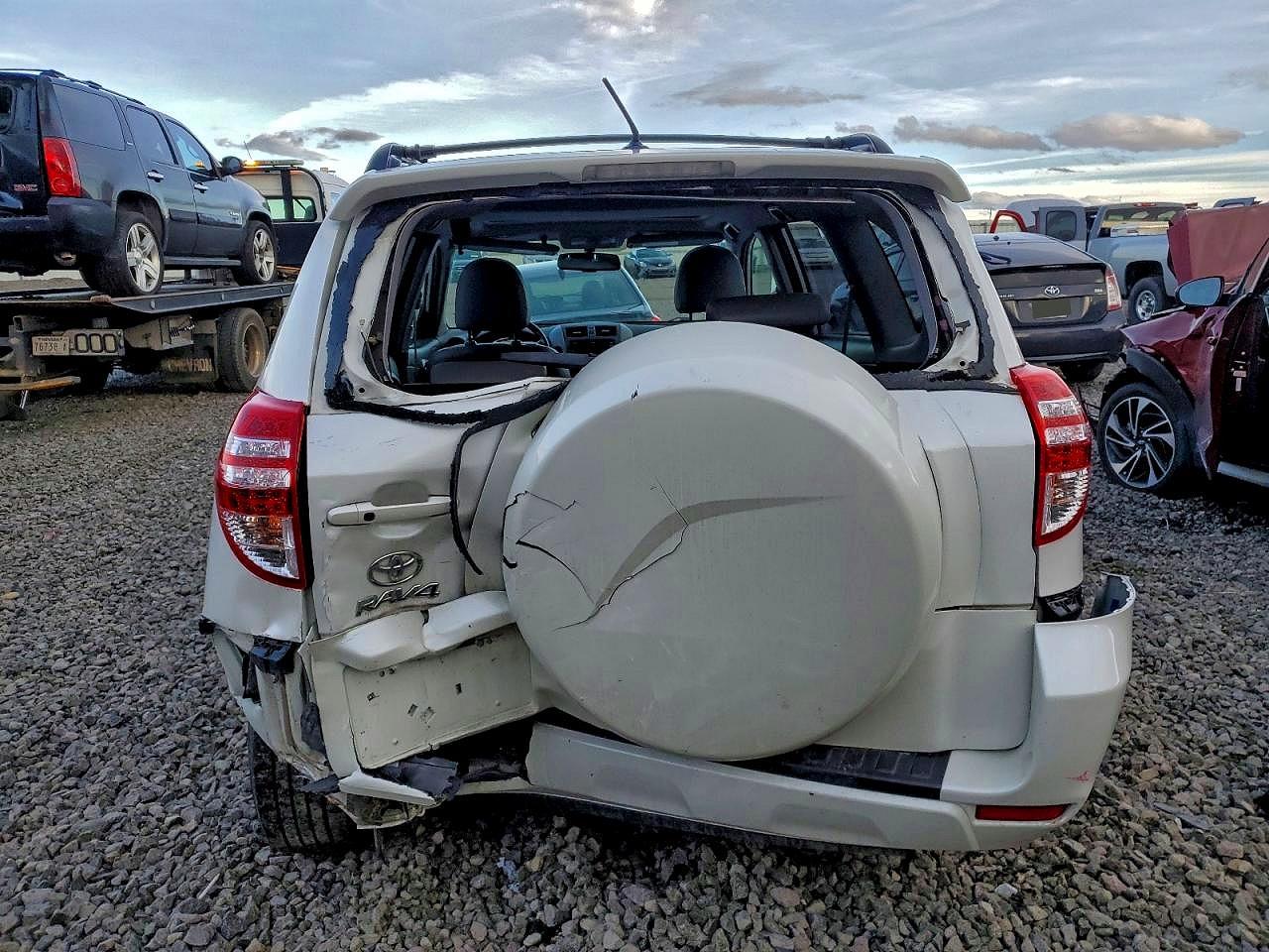 2011 Toyota Rav4 Limited White vin: 2T3YK4DV0BW012173