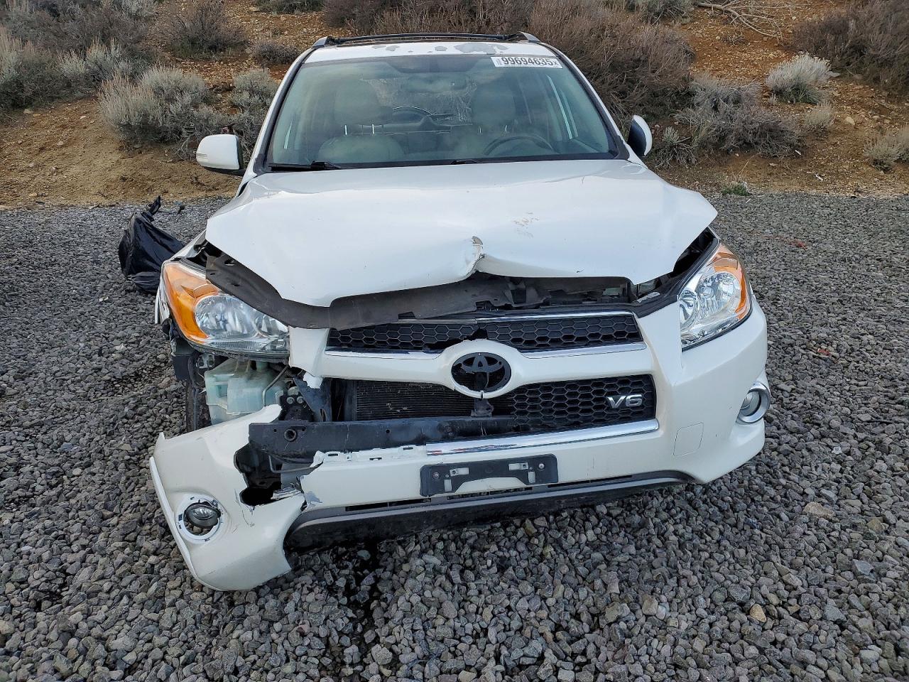 2011 Toyota Rav4 Limited White vin: 2T3YK4DV0BW012173