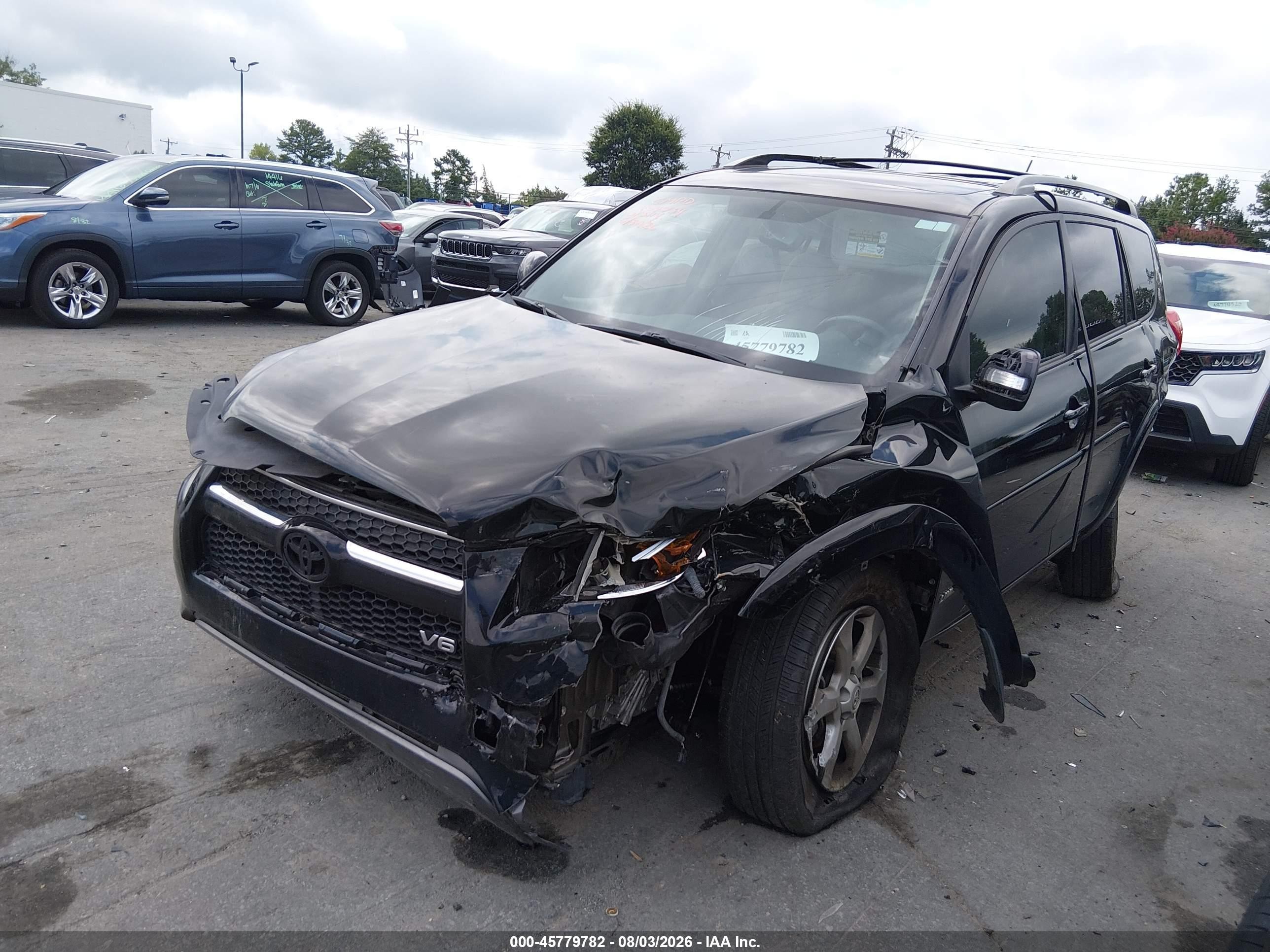 2011 Toyota Rav4 Limited V6 Black vin: 2T3YK4DV0BW013114