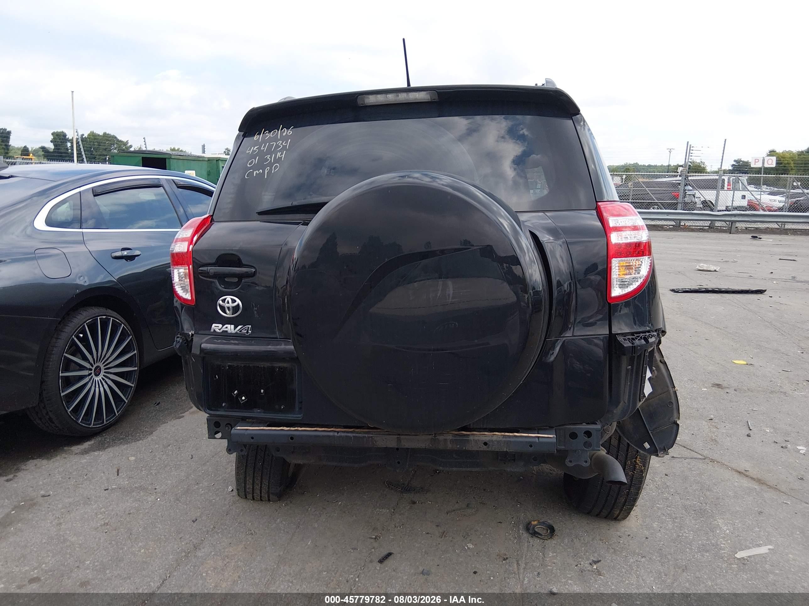 2011 Toyota Rav4 Limited V6 Black vin: 2T3YK4DV0BW013114