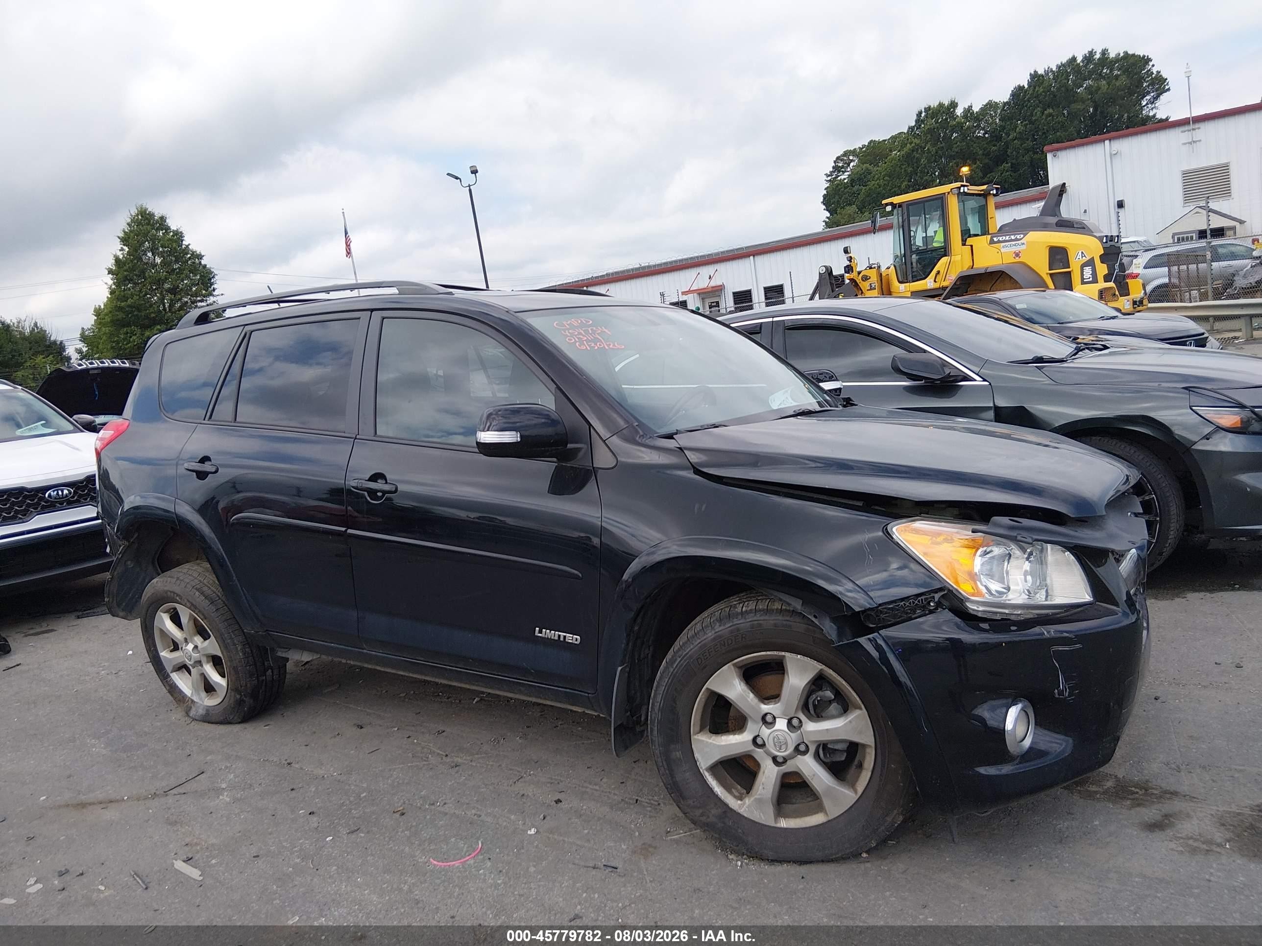 2011 Toyota Rav4 Limited V6 Black vin: 2T3YK4DV0BW013114