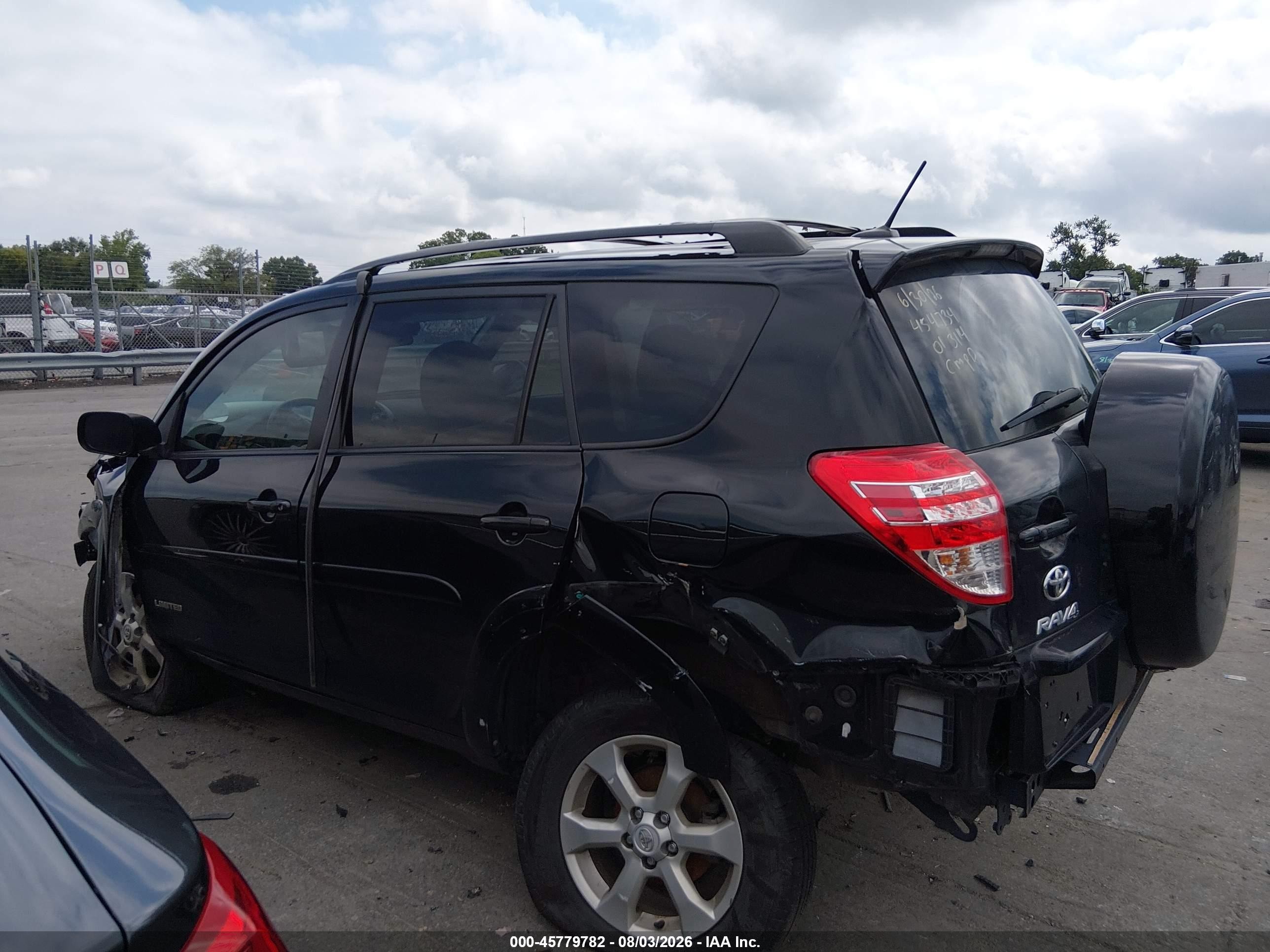 2011 Toyota Rav4 Limited V6 Black vin: 2T3YK4DV0BW013114