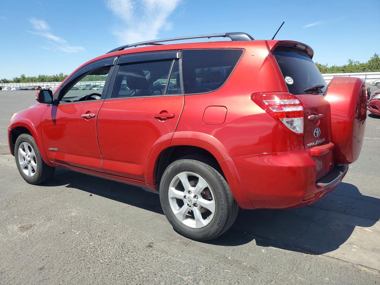 2010 Toyota Rav4 Limited Red vin: 2T3YK4DV1AW005554