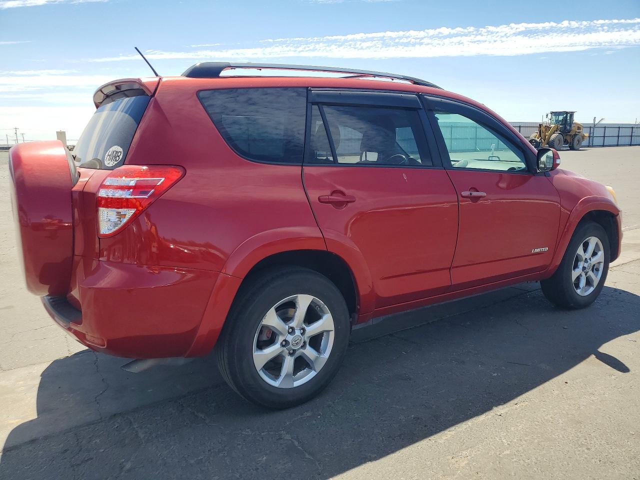 2010 Toyota Rav4 Limited Red vin: 2T3YK4DV1AW005554