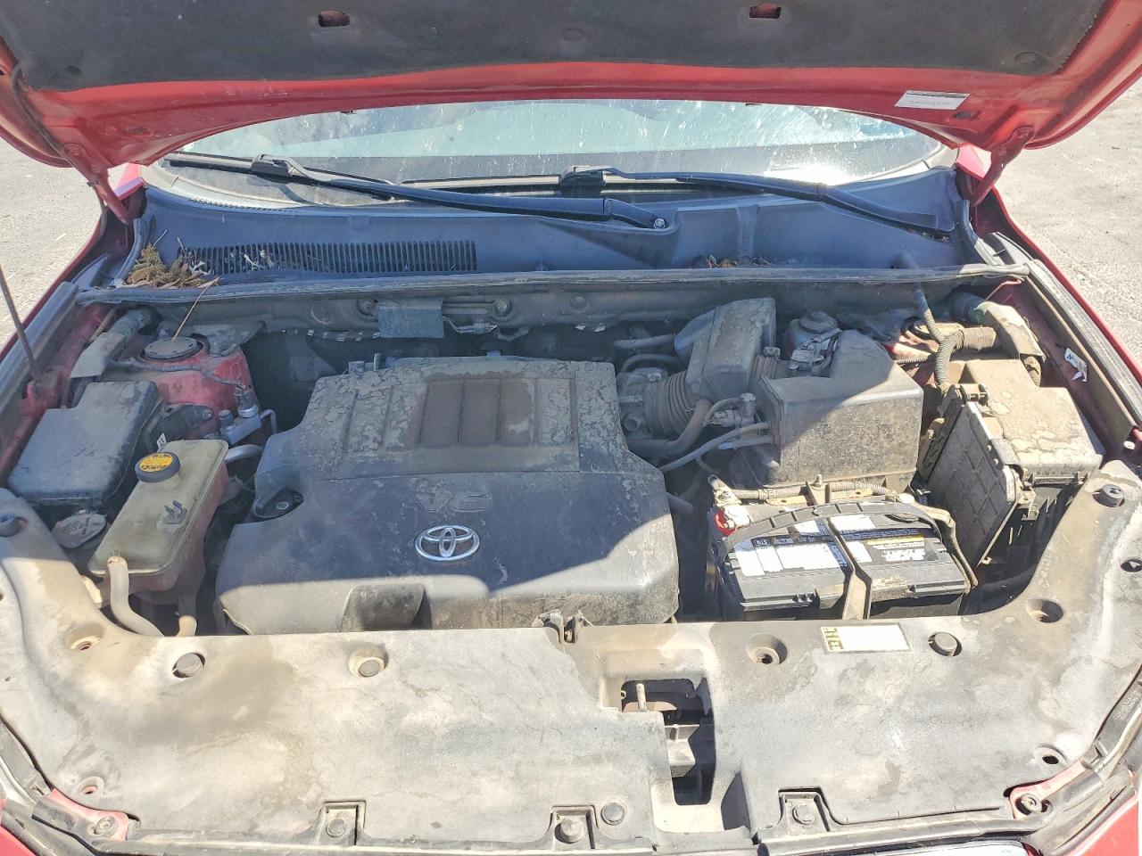 2010 Toyota Rav4 Limited Red vin: 2T3YK4DV1AW005554