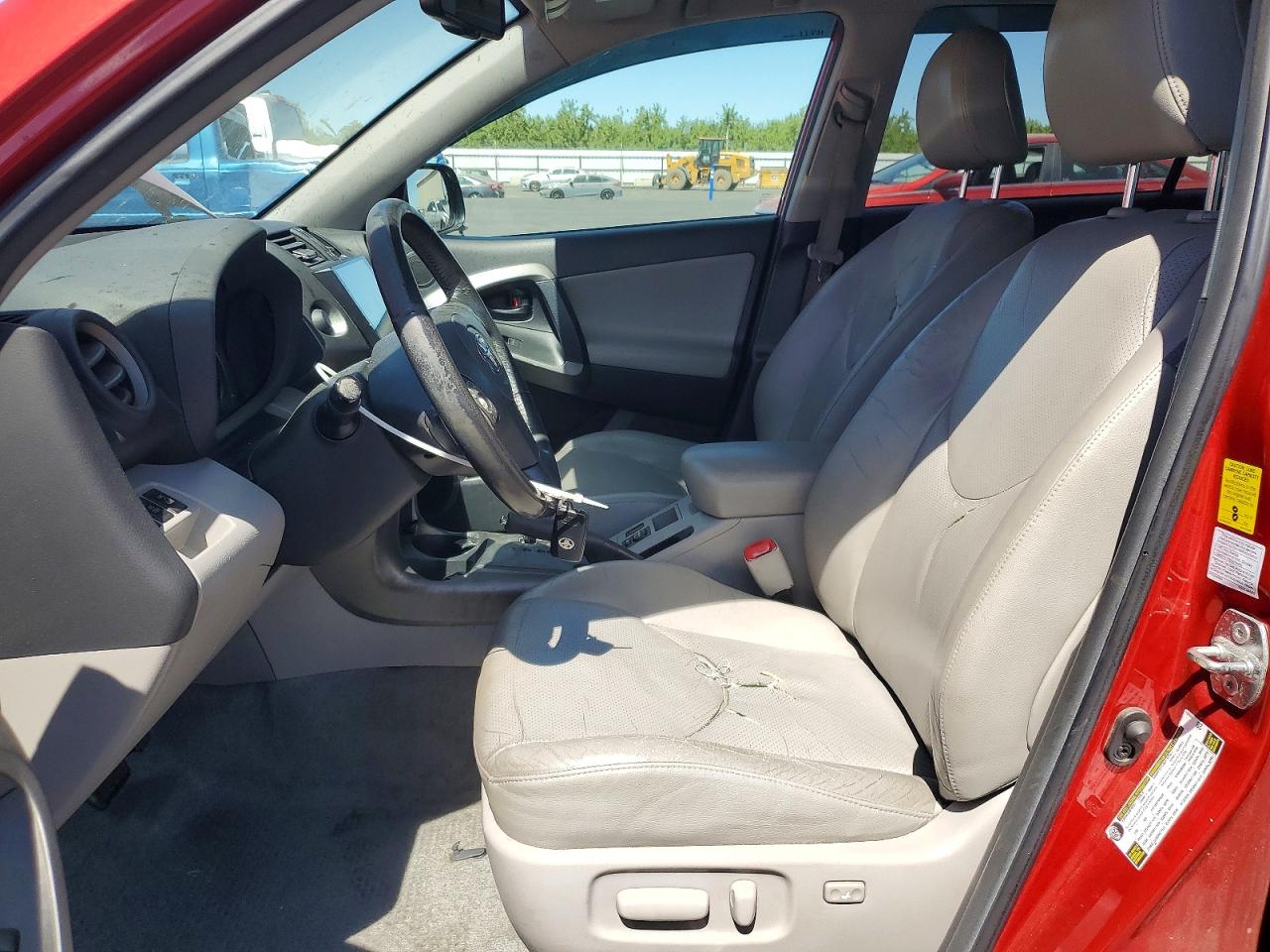 2010 Toyota Rav4 Limited Red vin: 2T3YK4DV1AW005554