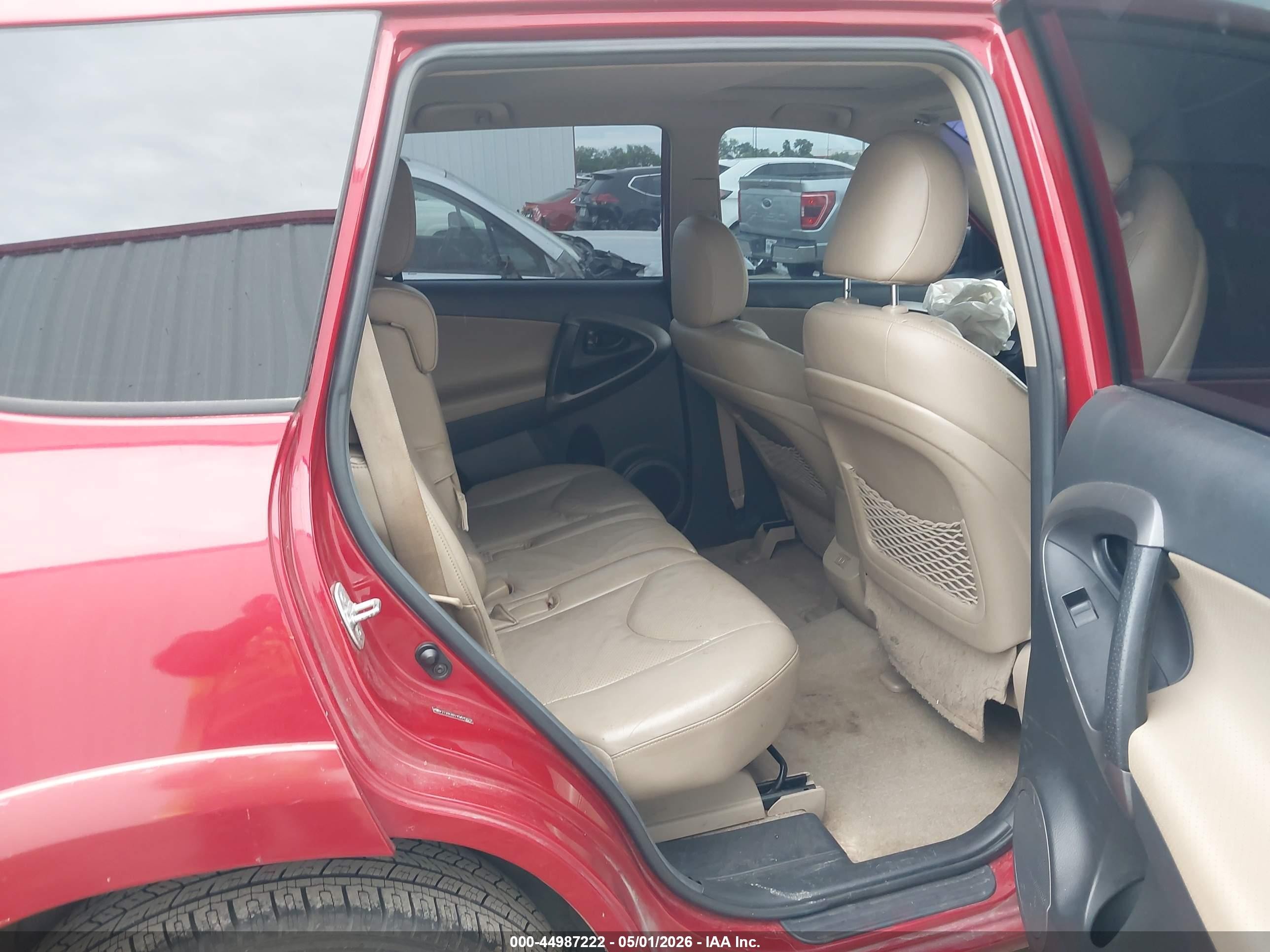 2012 Toyota Rav4 Limited V6 Red vin: 2T3YK4DV1CW015679