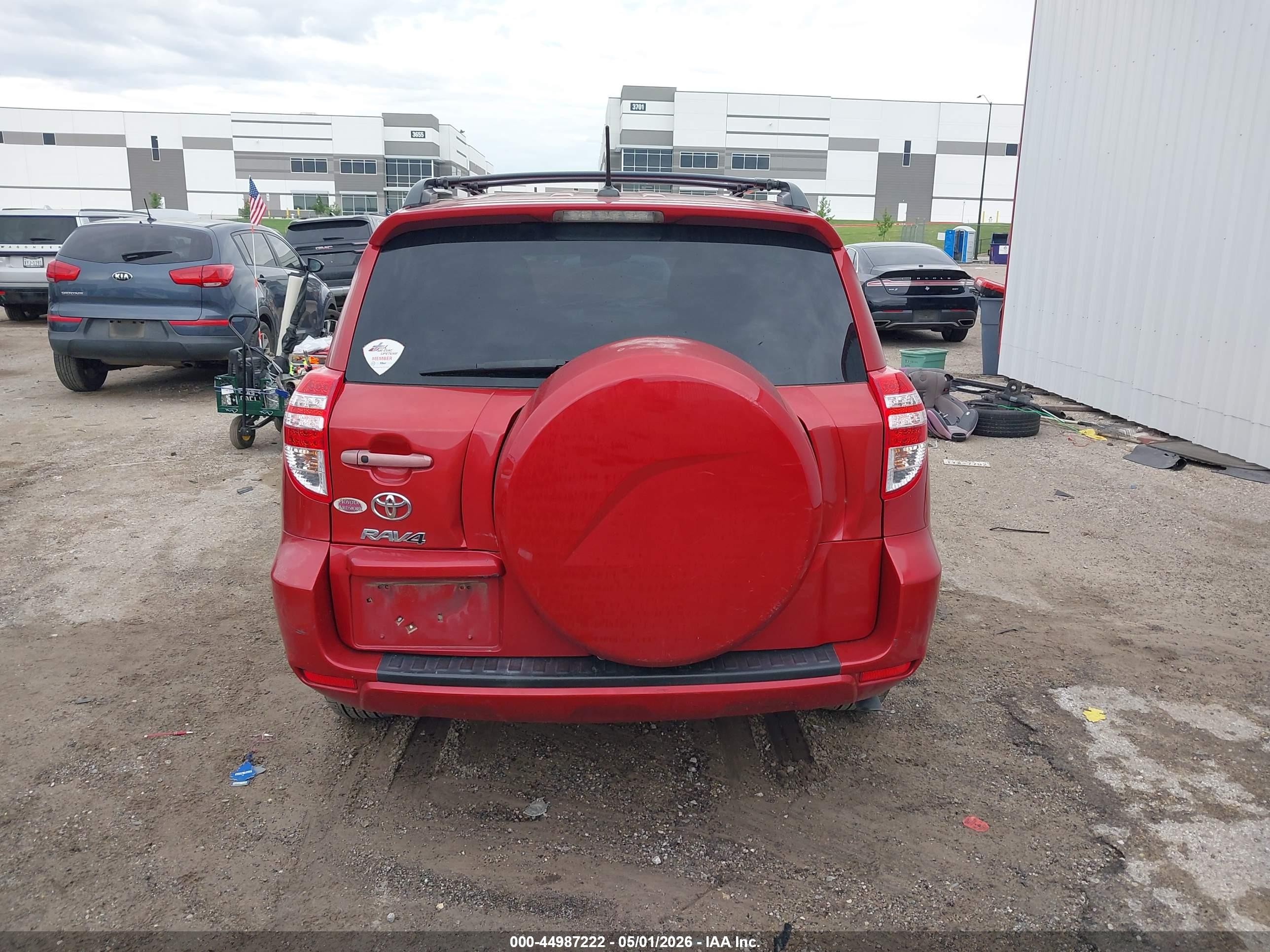 2012 Toyota Rav4 Limited V6 Red vin: 2T3YK4DV1CW015679
