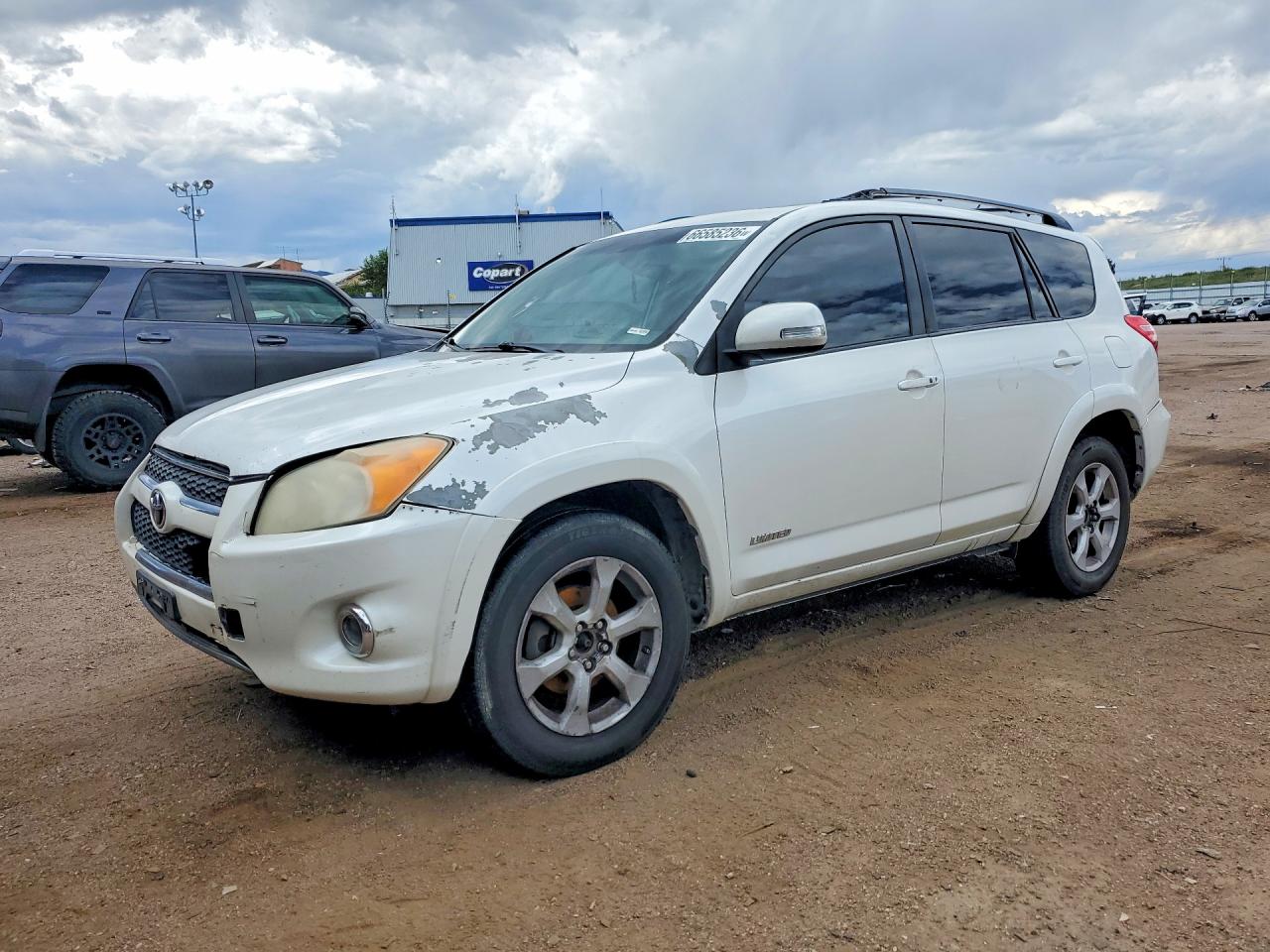 2010 Toyota Rav4 Limited White vin: 2T3YK4DV2AW005207