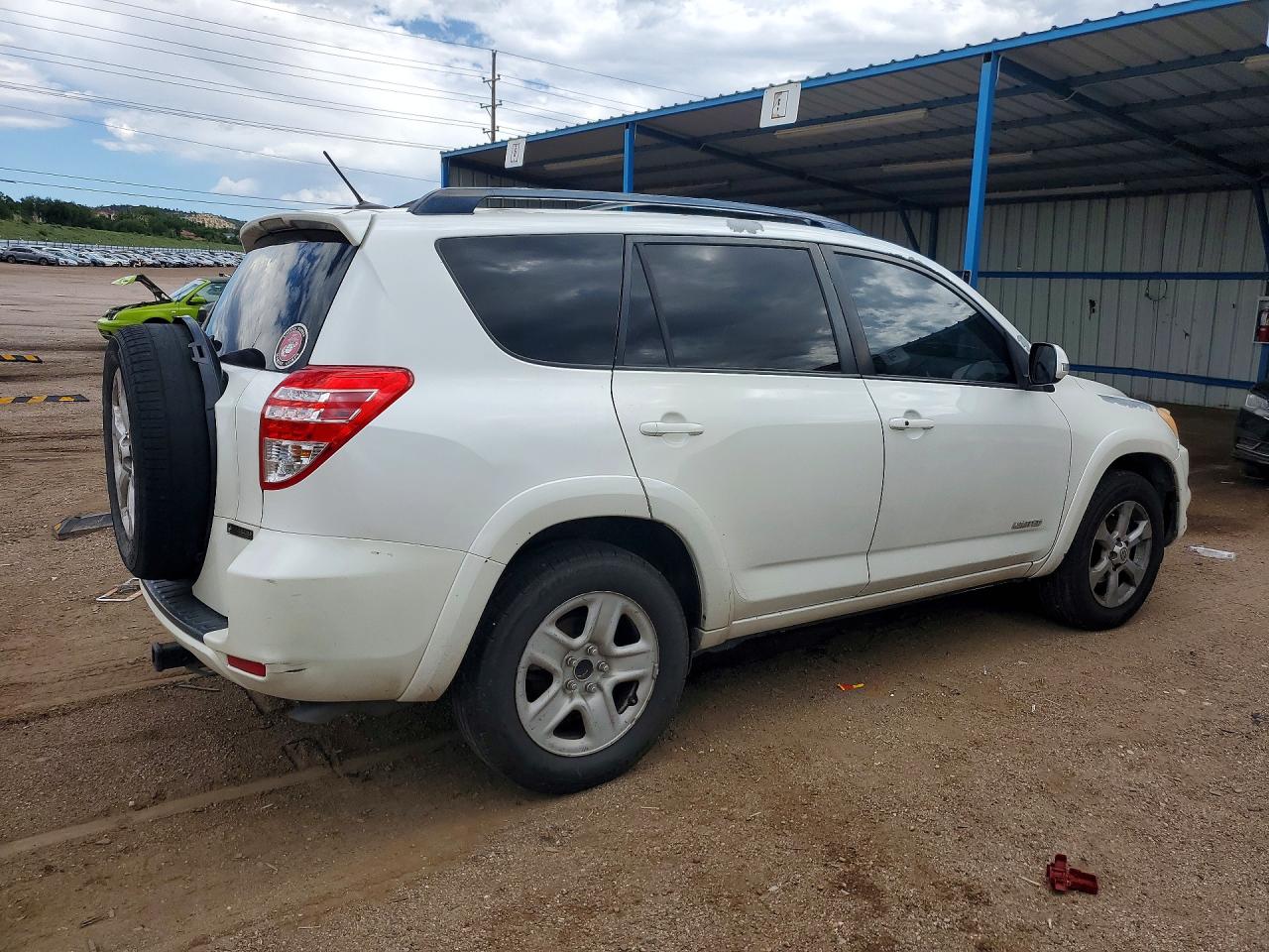 2010 Toyota Rav4 Limited White vin: 2T3YK4DV2AW005207