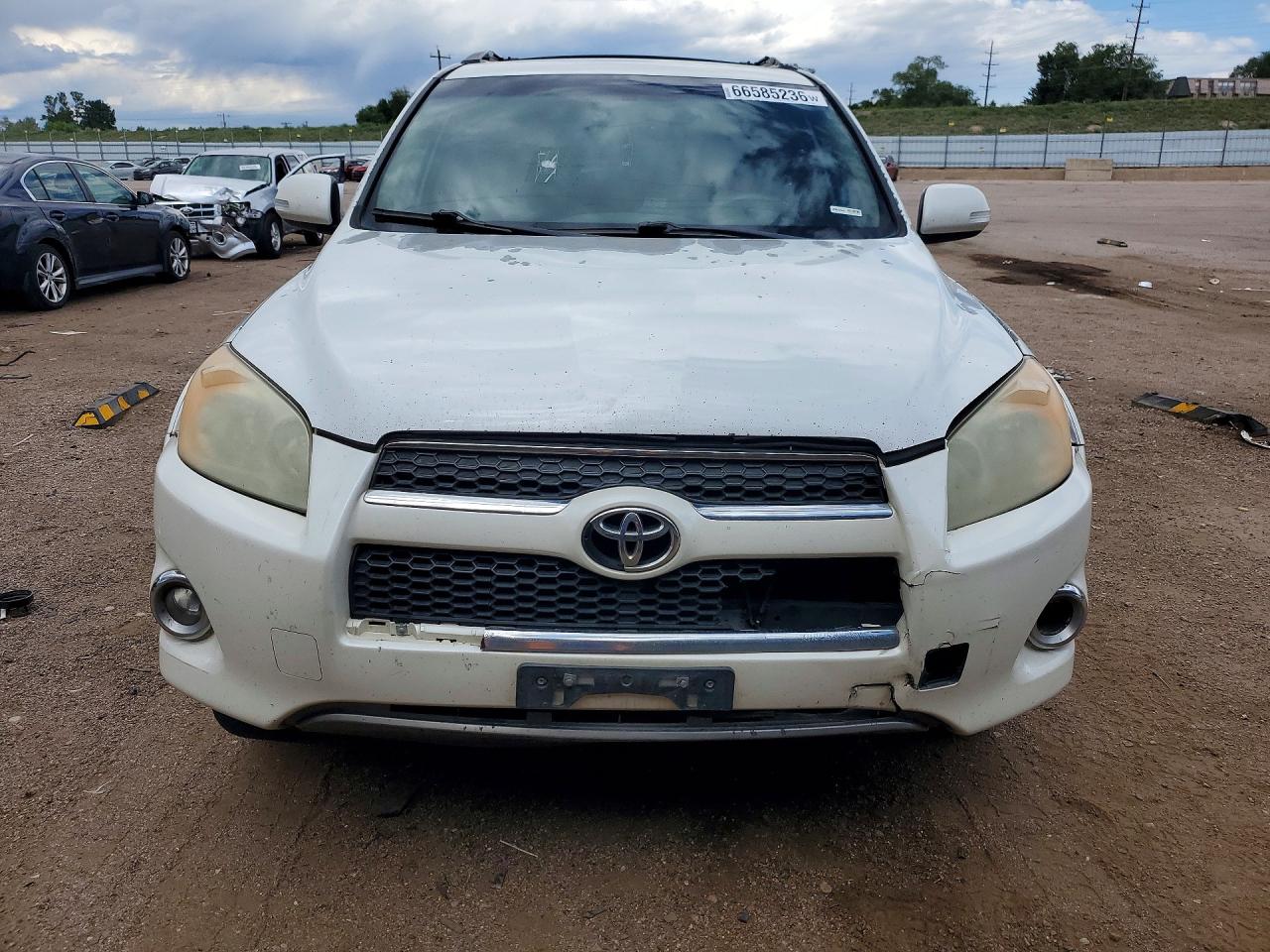 2010 Toyota Rav4 Limited White vin: 2T3YK4DV2AW005207
