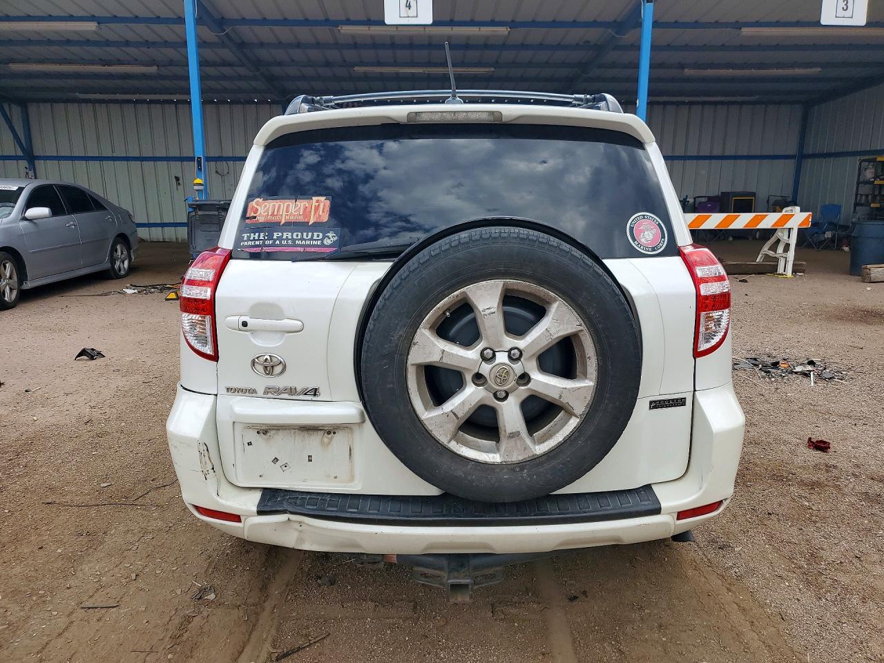 2010 Toyota Rav4 Limited White vin: 2T3YK4DV2AW005207