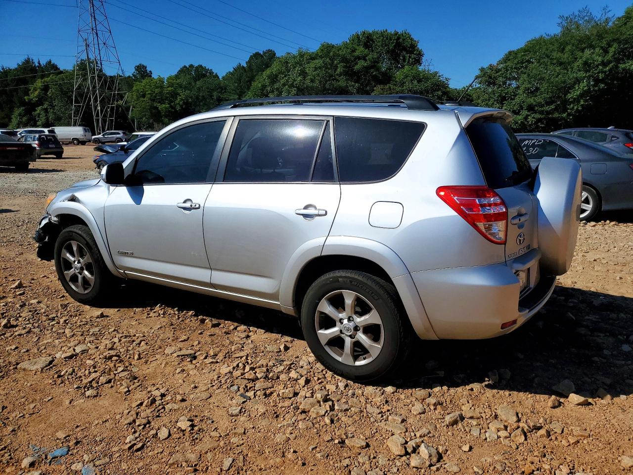2010 Toyota Rav4 Limited Silver vin: 2T3YK4DV2AW006387