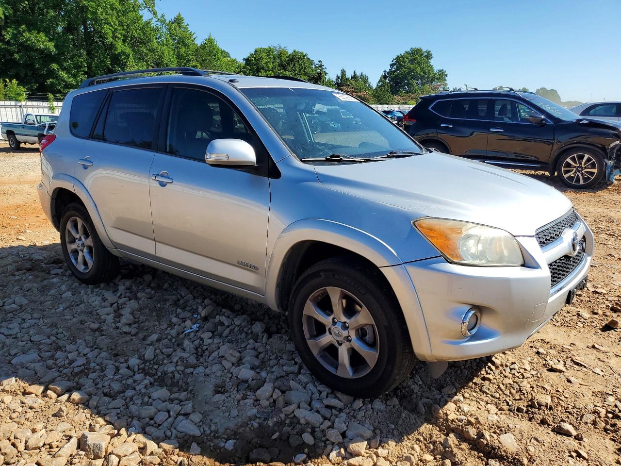 2010 Toyota Rav4 Limited Silver vin: 2T3YK4DV2AW006387