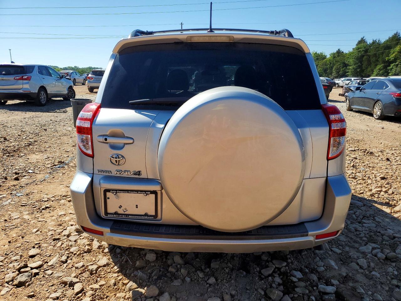 2010 Toyota Rav4 Limited Silver vin: 2T3YK4DV2AW006387