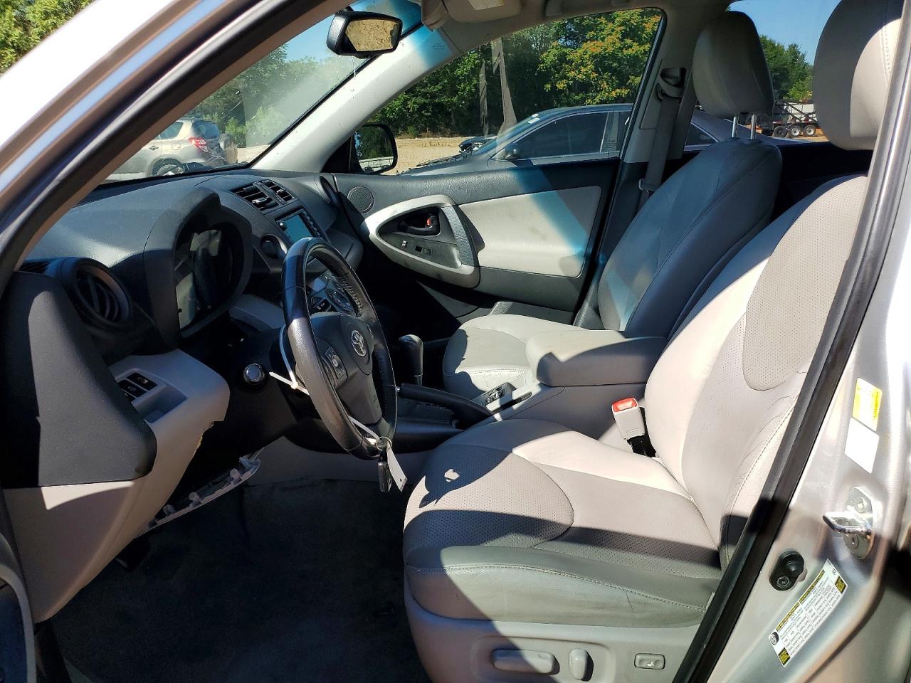 2010 Toyota Rav4 Limited Silver vin: 2T3YK4DV2AW006387