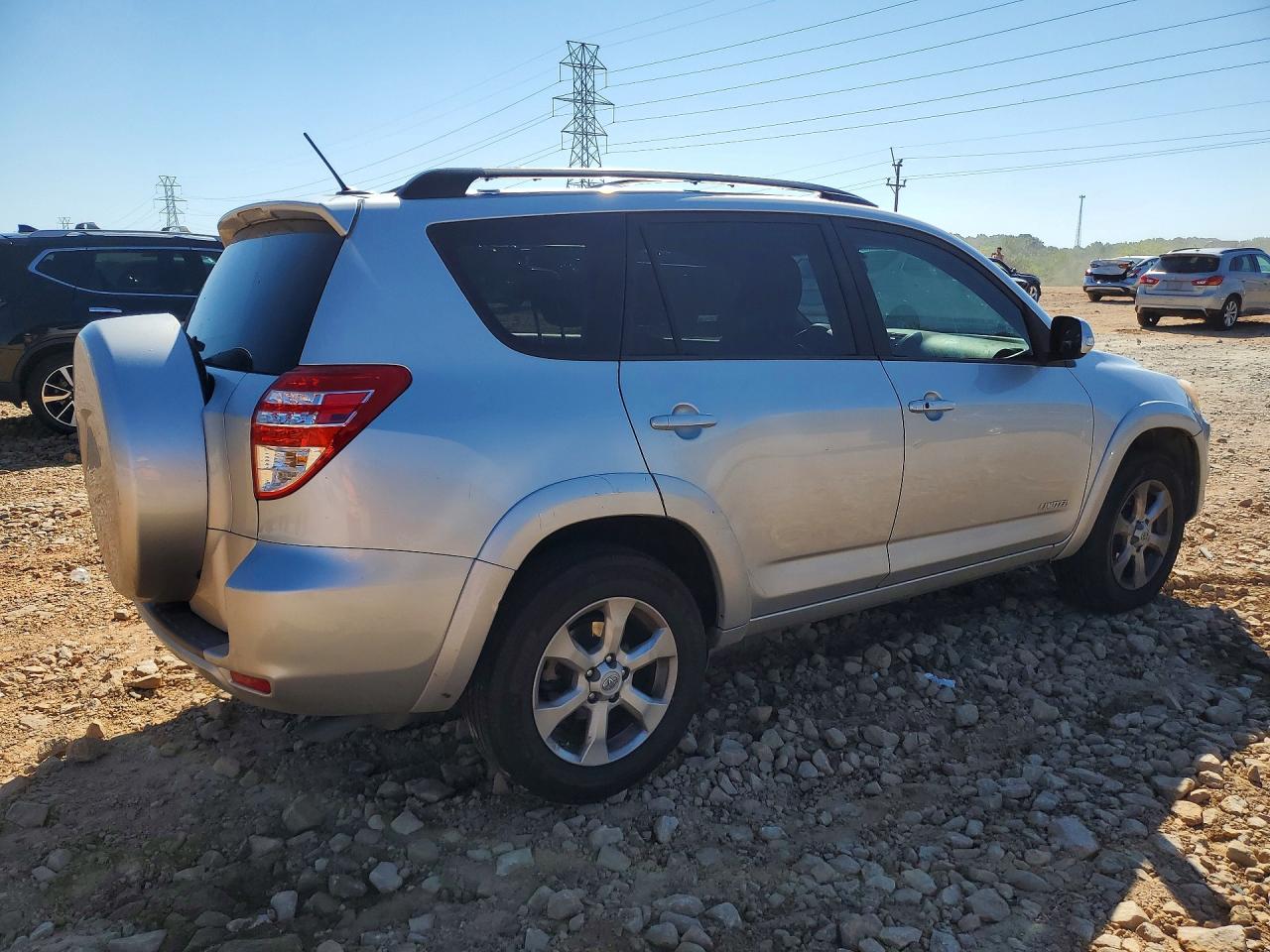 2010 Toyota Rav4 Limited Silver vin: 2T3YK4DV2AW006387