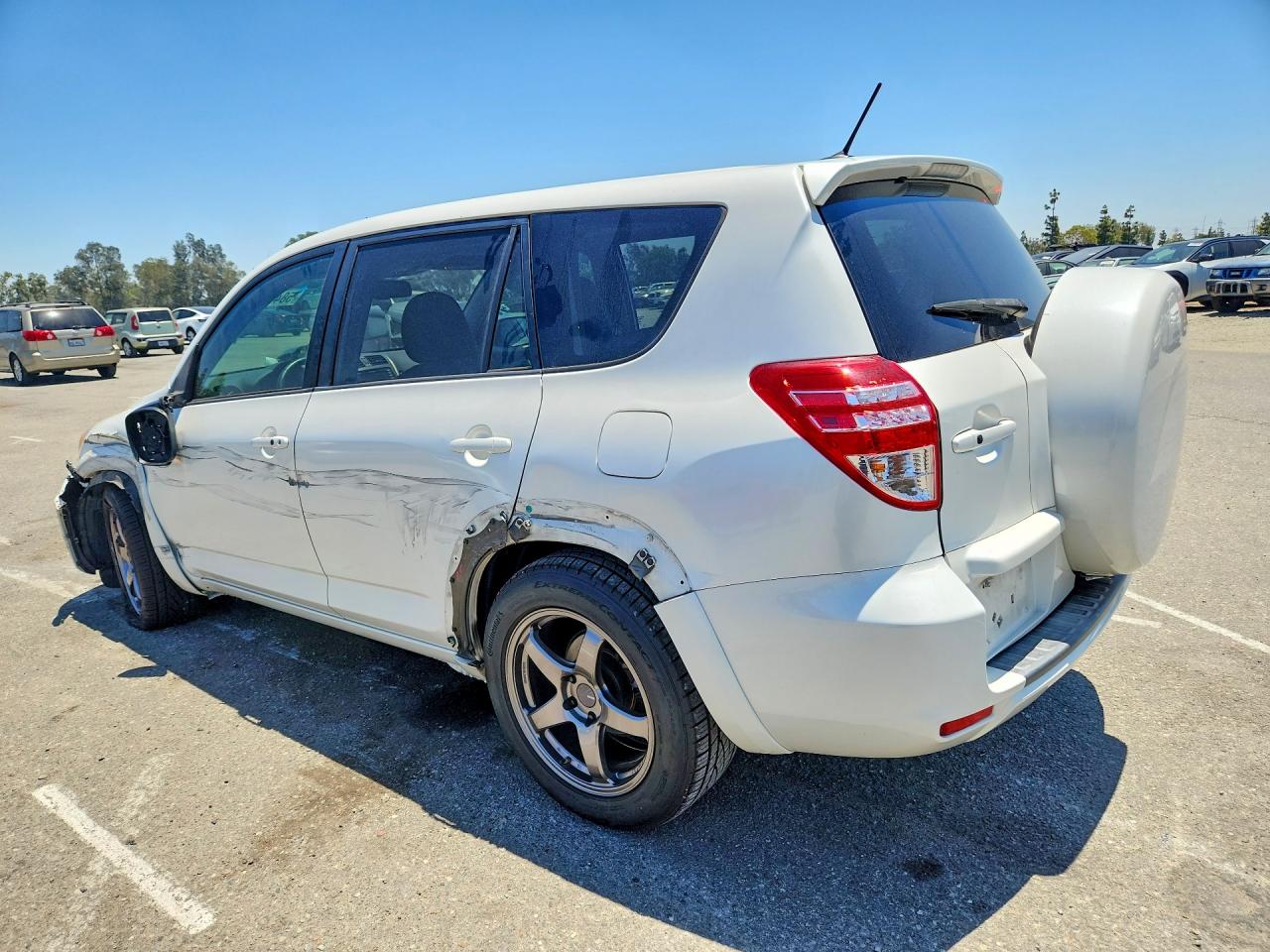 2010 Toyota Rav4 Limited White vin: 2T3YK4DV2AW008835