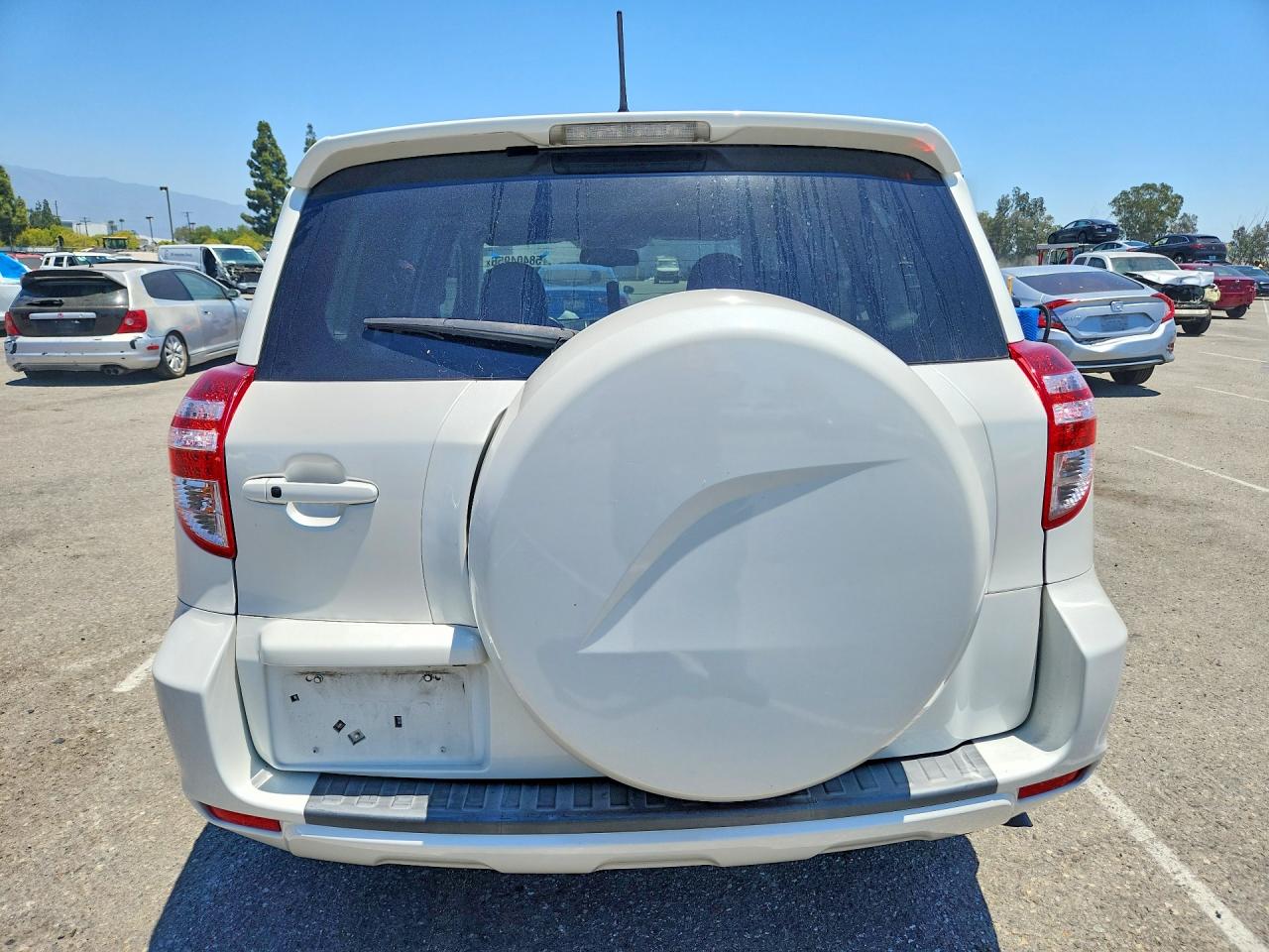 2010 Toyota Rav4 Limited White vin: 2T3YK4DV2AW008835