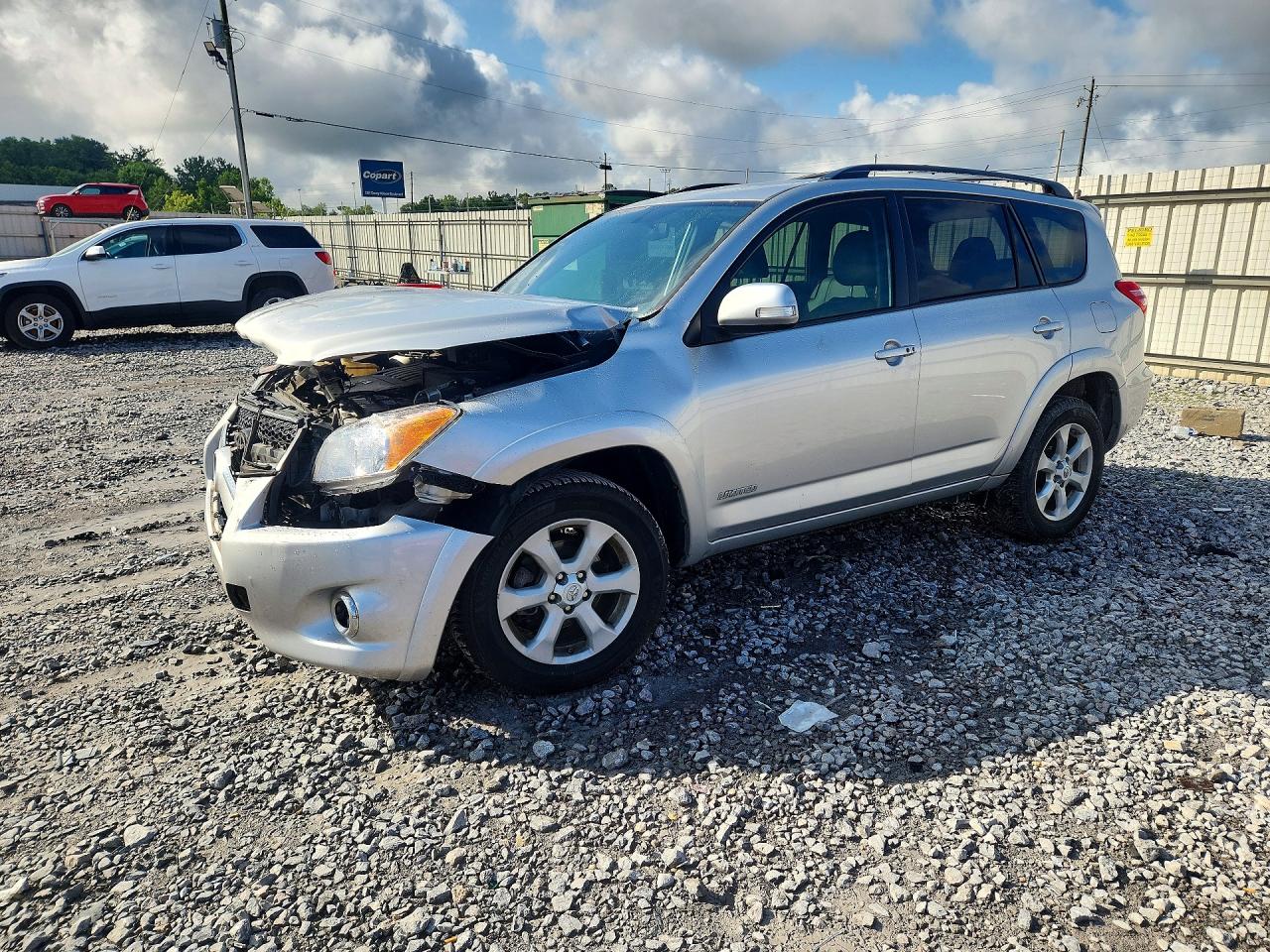 2012 Toyota Rav4 Limited Silver vin: 2T3YK4DV2CW017652