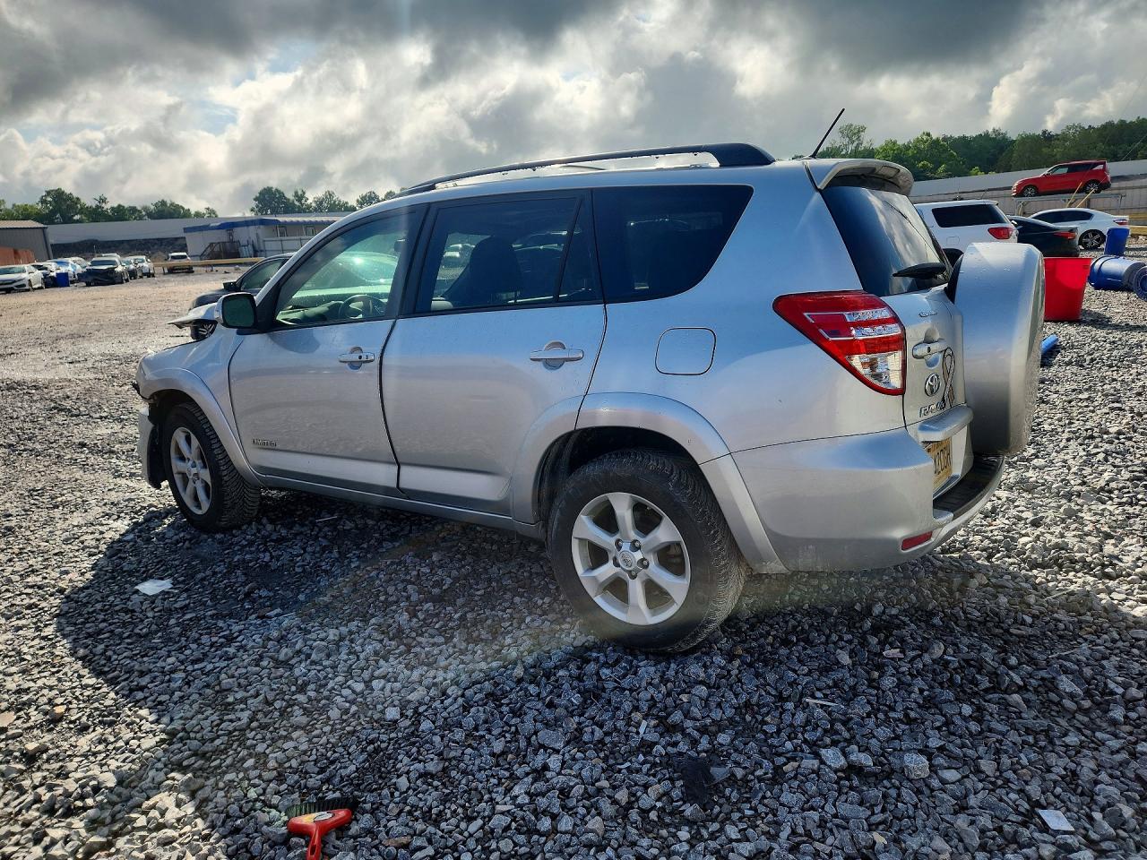 2012 Toyota Rav4 Limited Silver vin: 2T3YK4DV2CW017652