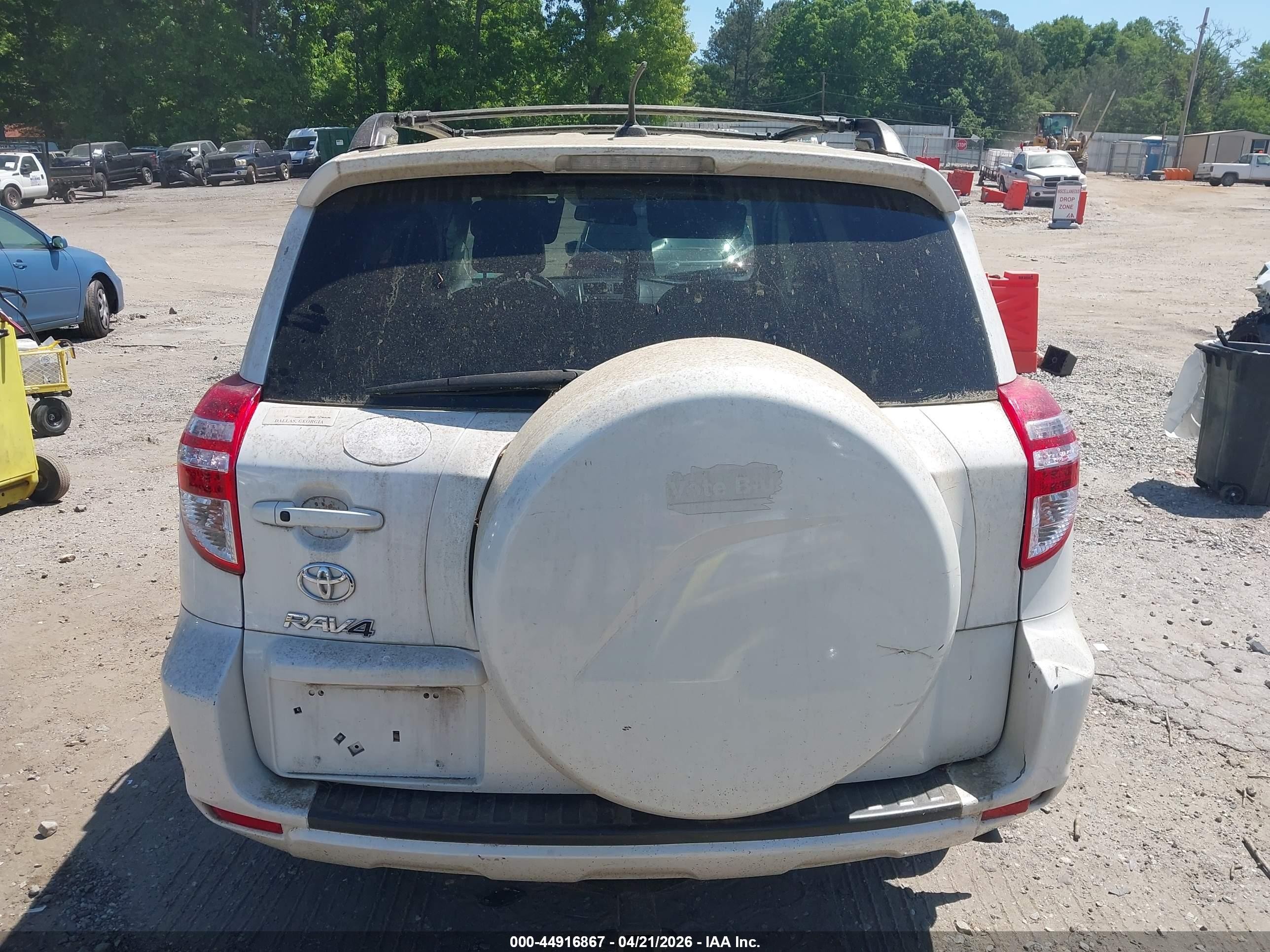 2012 Toyota Rav4 Limited V6 White vin: 2T3YK4DV2CW018090