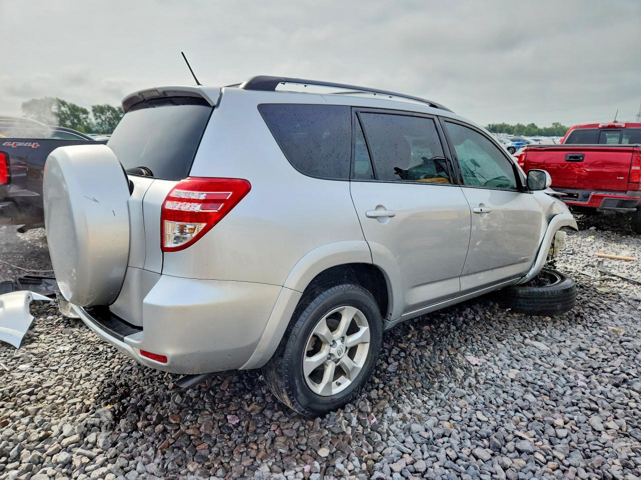 2010 Toyota Rav4 Limited Серебряный vin: 2T3YK4DV3AW006852