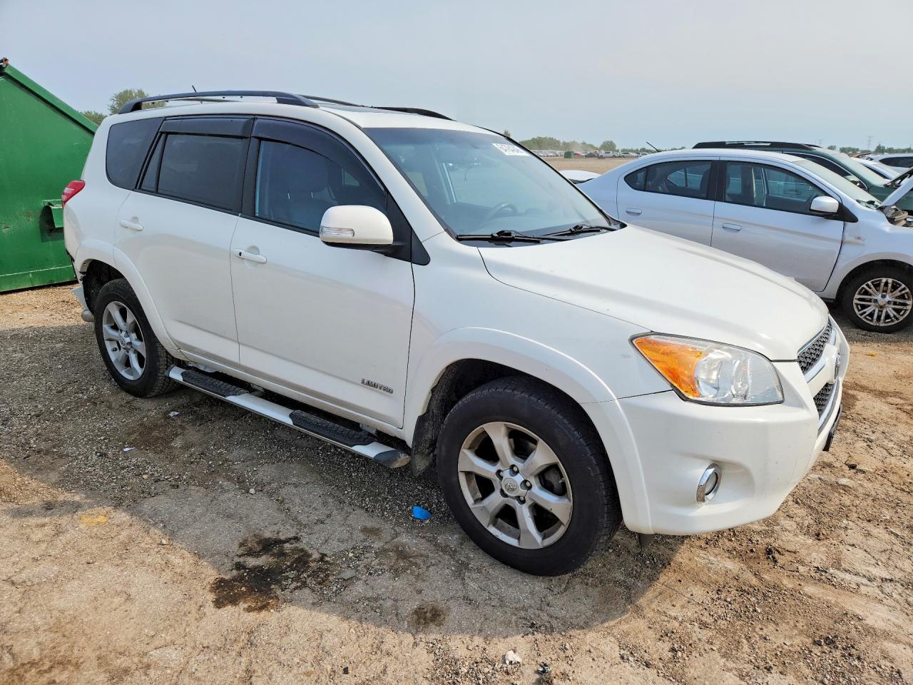 2012 Toyota Rav4 Limited White vin: 2T3YK4DV3CW015120