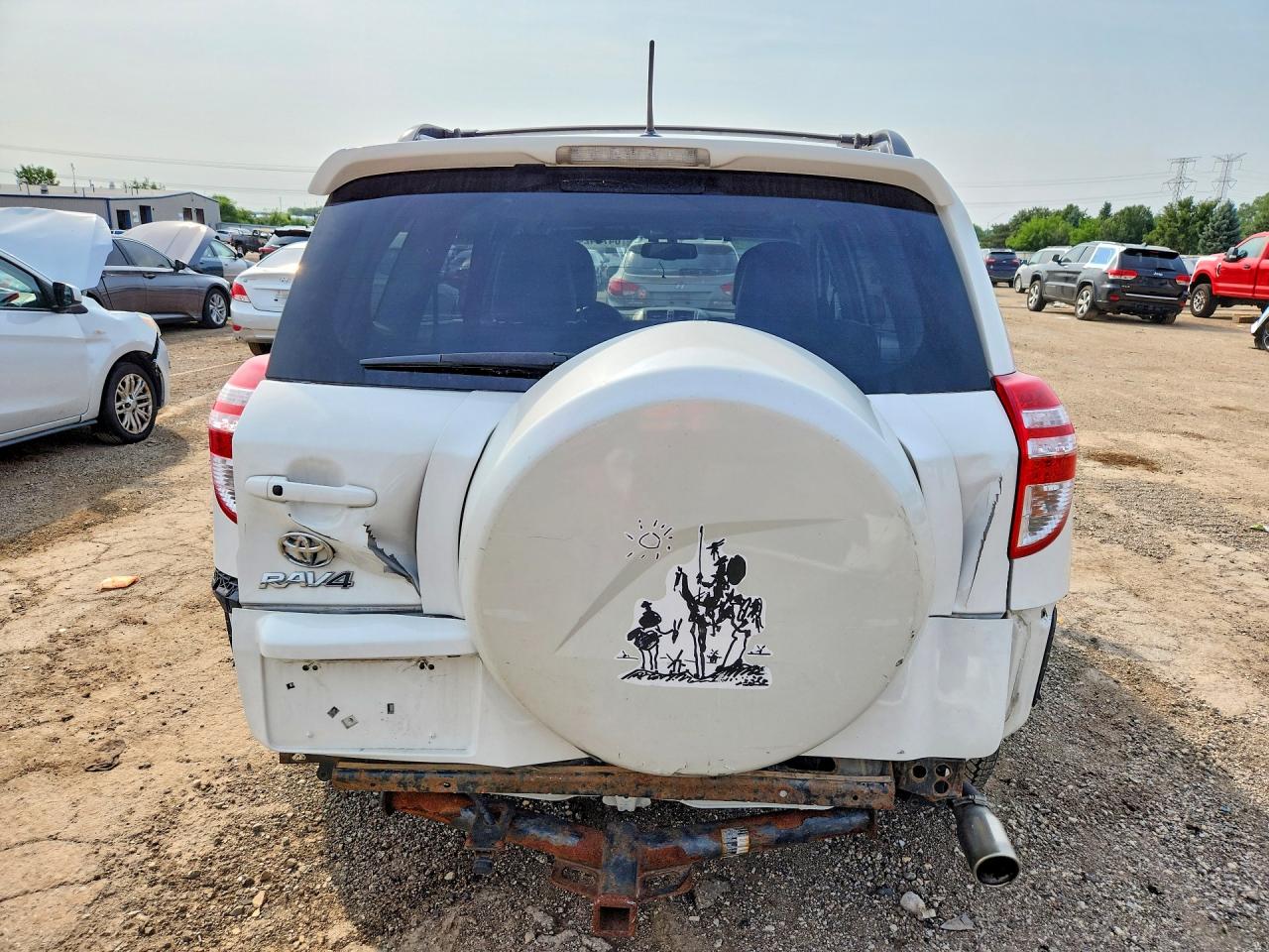 2012 Toyota Rav4 Limited White vin: 2T3YK4DV3CW015120