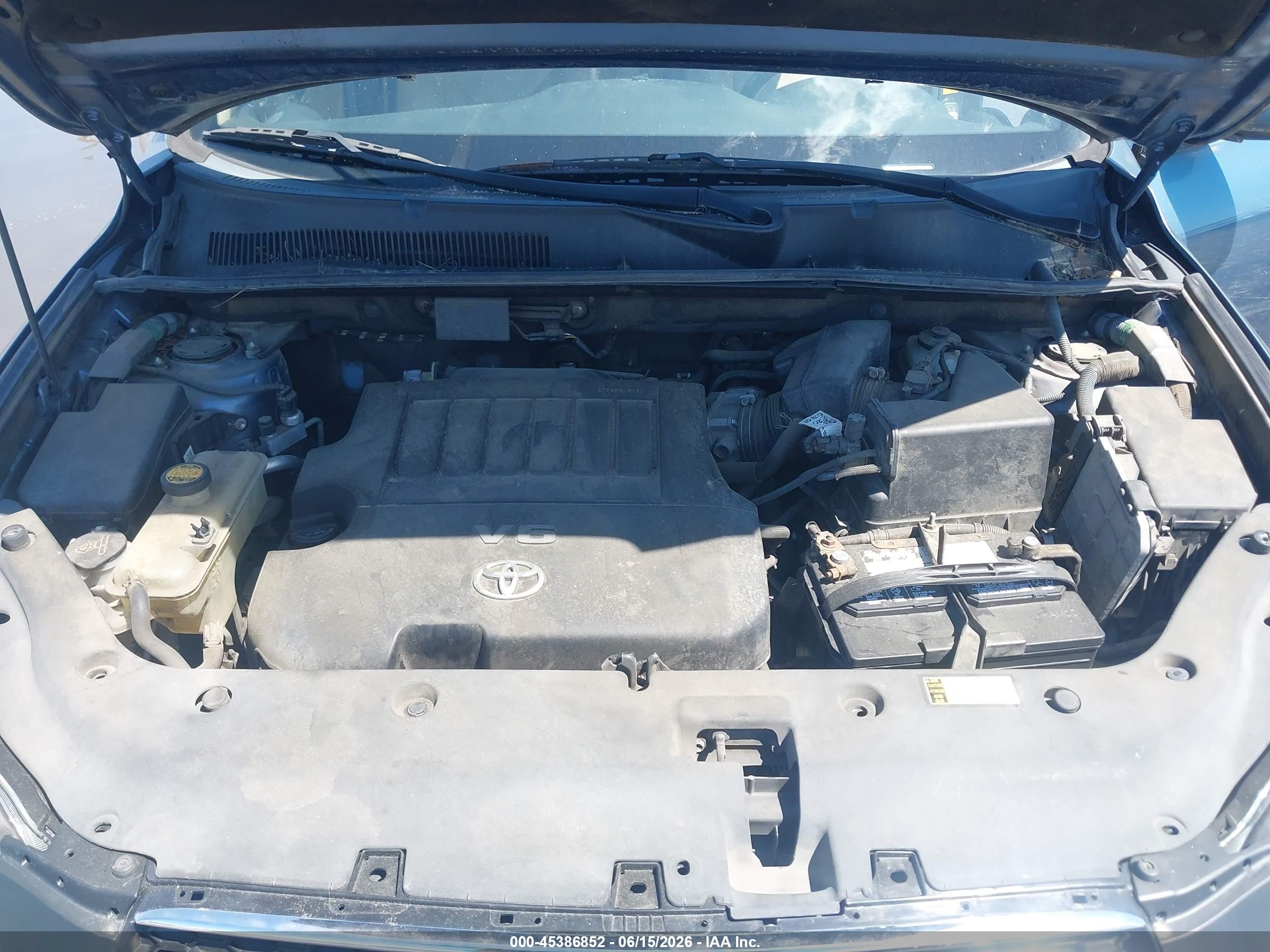 2011 Toyota Rav4 Limited V6 Light Blue vin: 2T3YK4DV4BW010815