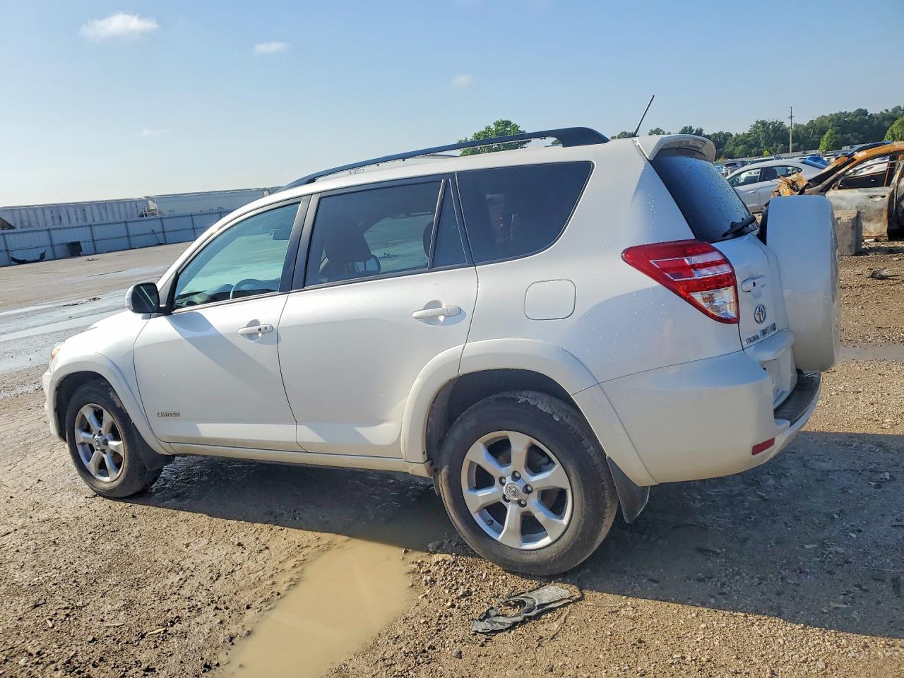 2010 Toyota Rav4 Limited White vin: 2T3YK4DV5AW004763
