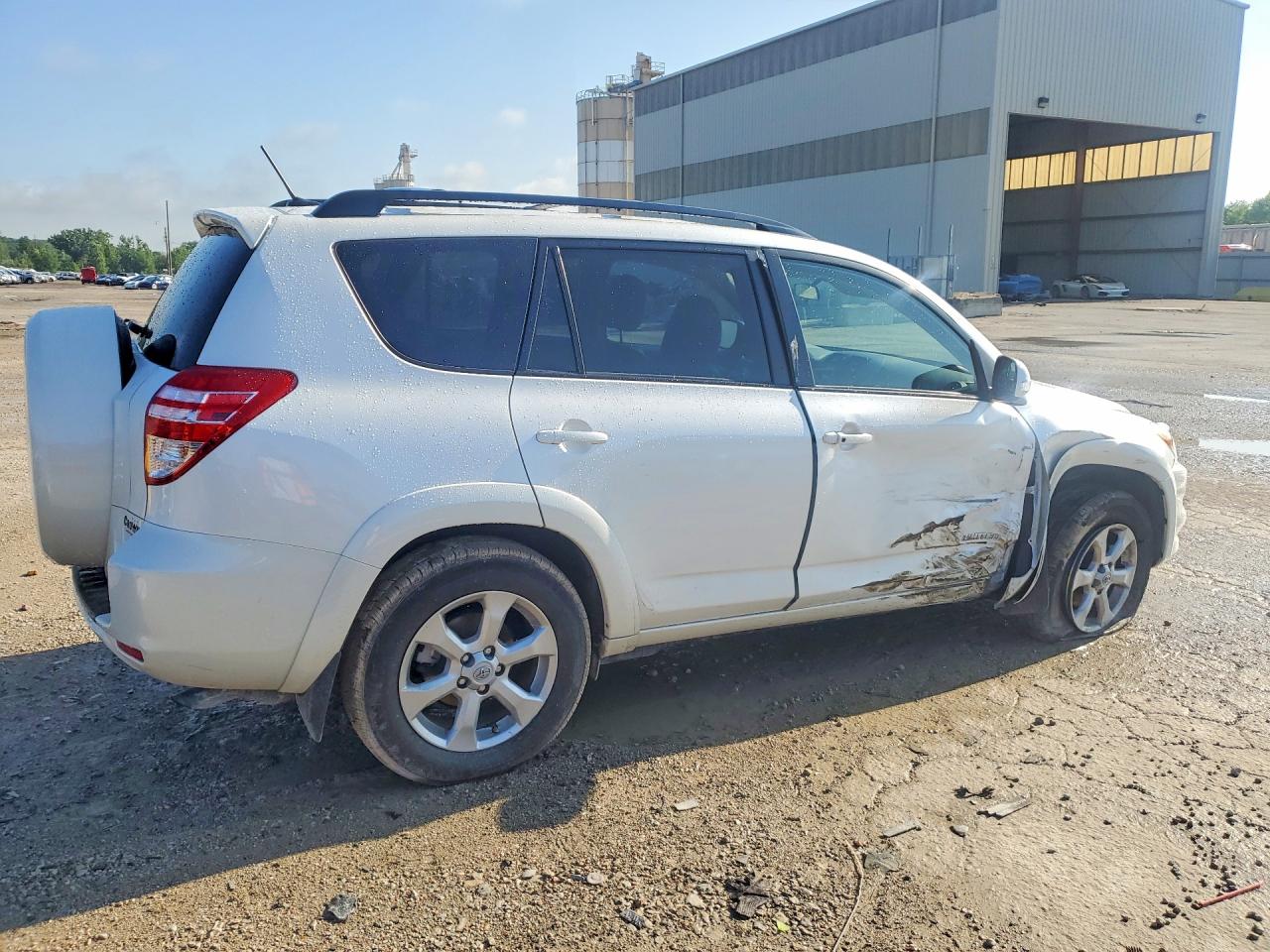 2010 Toyota Rav4 Limited White vin: 2T3YK4DV5AW004763