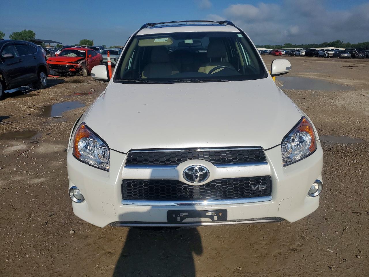 2010 Toyota Rav4 Limited White vin: 2T3YK4DV5AW004763