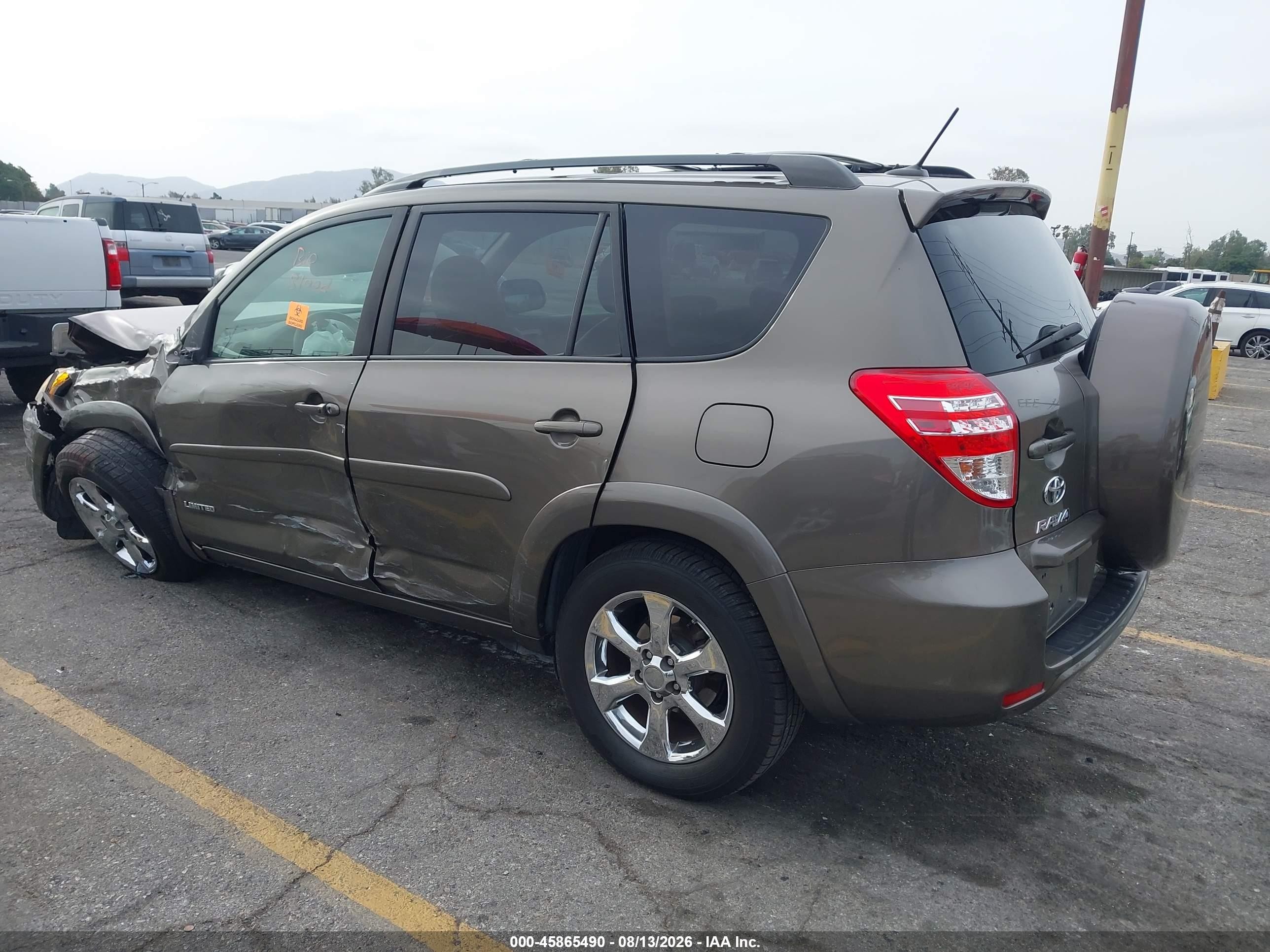 2011 Toyota Rav4 Limited V6 Brown vin: 2T3YK4DV5BW009799