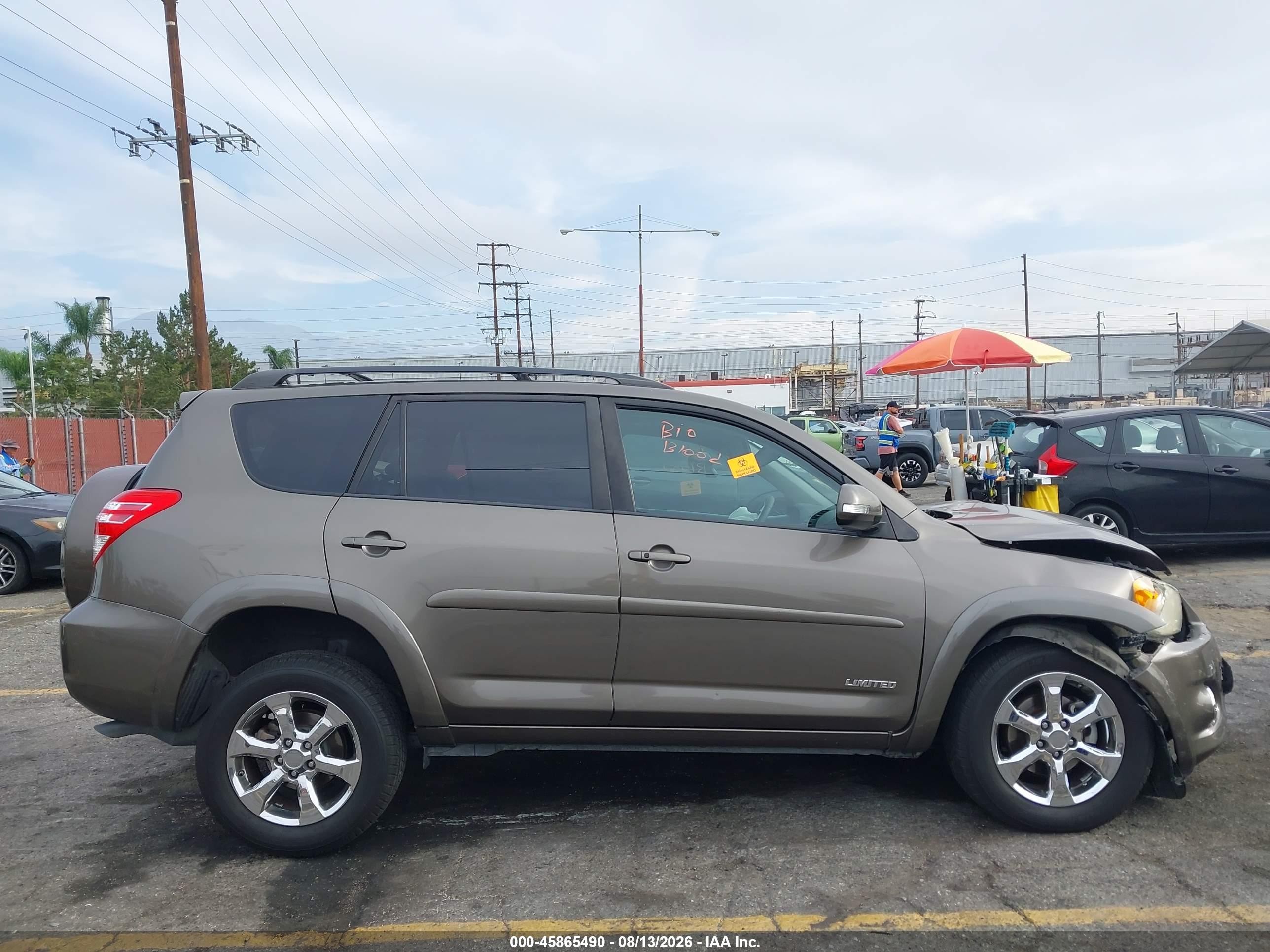 2011 Toyota Rav4 Limited V6 Brown vin: 2T3YK4DV5BW009799