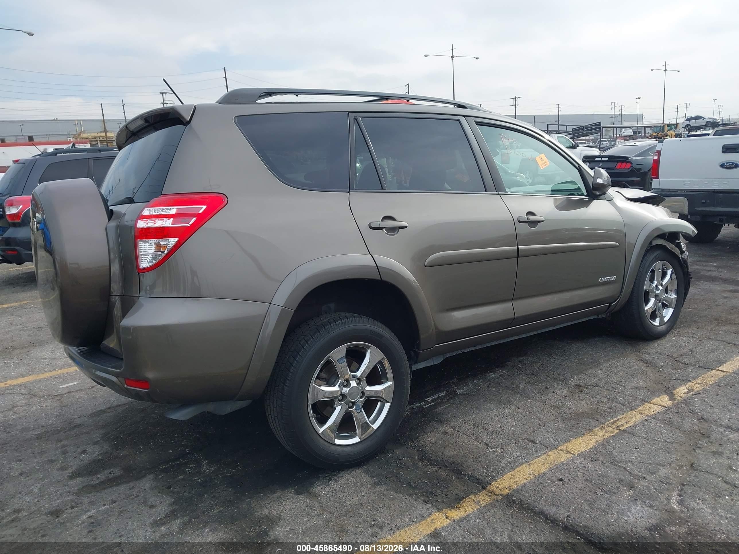 2011 Toyota Rav4 Limited V6 Brown vin: 2T3YK4DV5BW009799