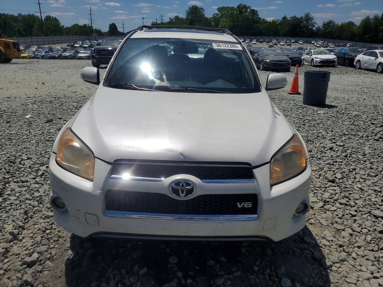 2012 Toyota Rav4 Spt White vin: 2T3YK4DV5CW019220